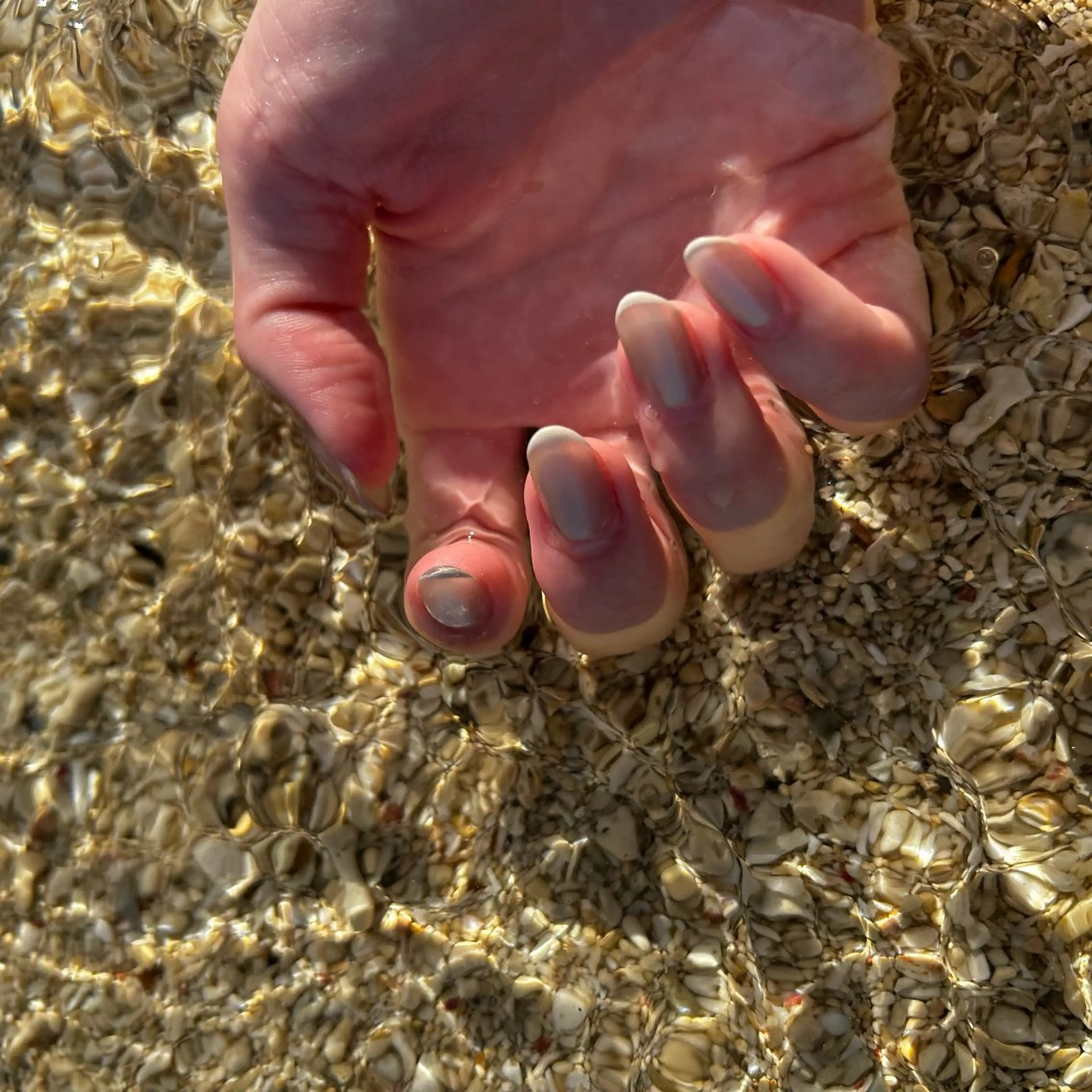 ネイル フレンチネイル ニュアンスネイル ハンドネイル nail&care salon soa所属・soa/美容液ケアで 自爪を育てるネイルのネイルデザイン