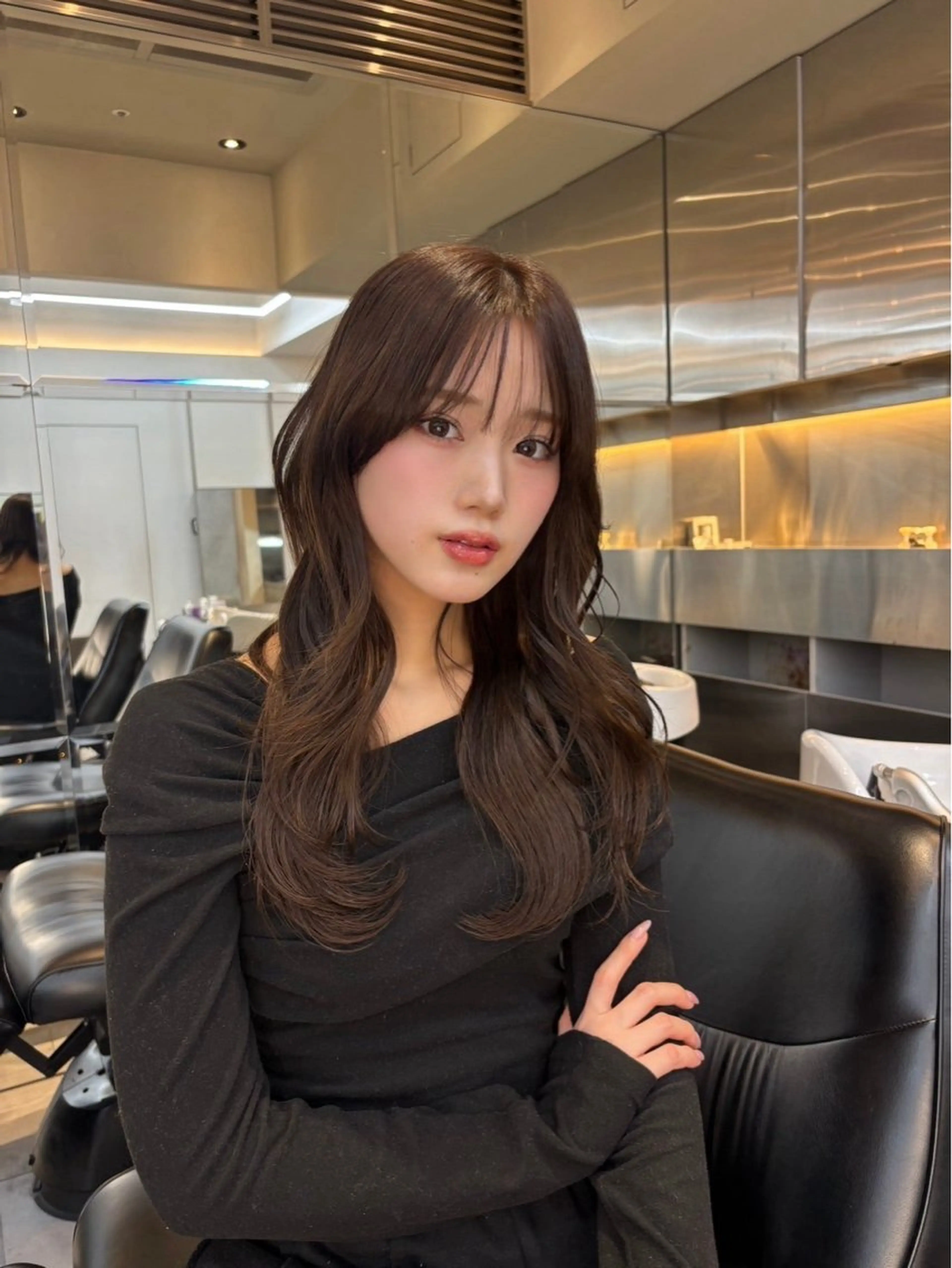 ロング カラー 韓国風ヘア 韓国ヘア🇰🇷 髪質改善✨️-裕人-のヘアスタイル