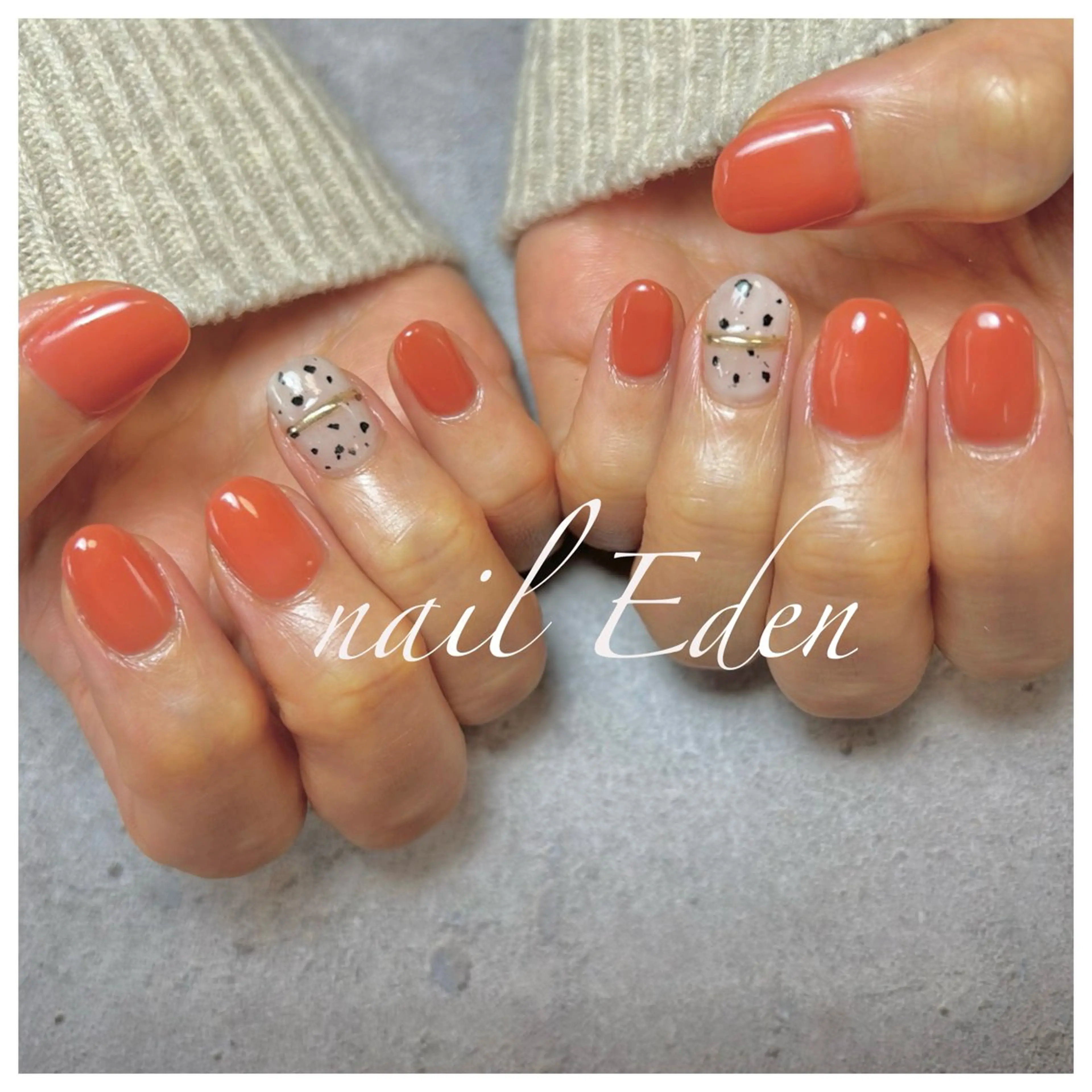 ネイル 持ち込み ハンドネイル ハンドケア Eden　private nail saron所属・Eden ♾️のネイルデザイン