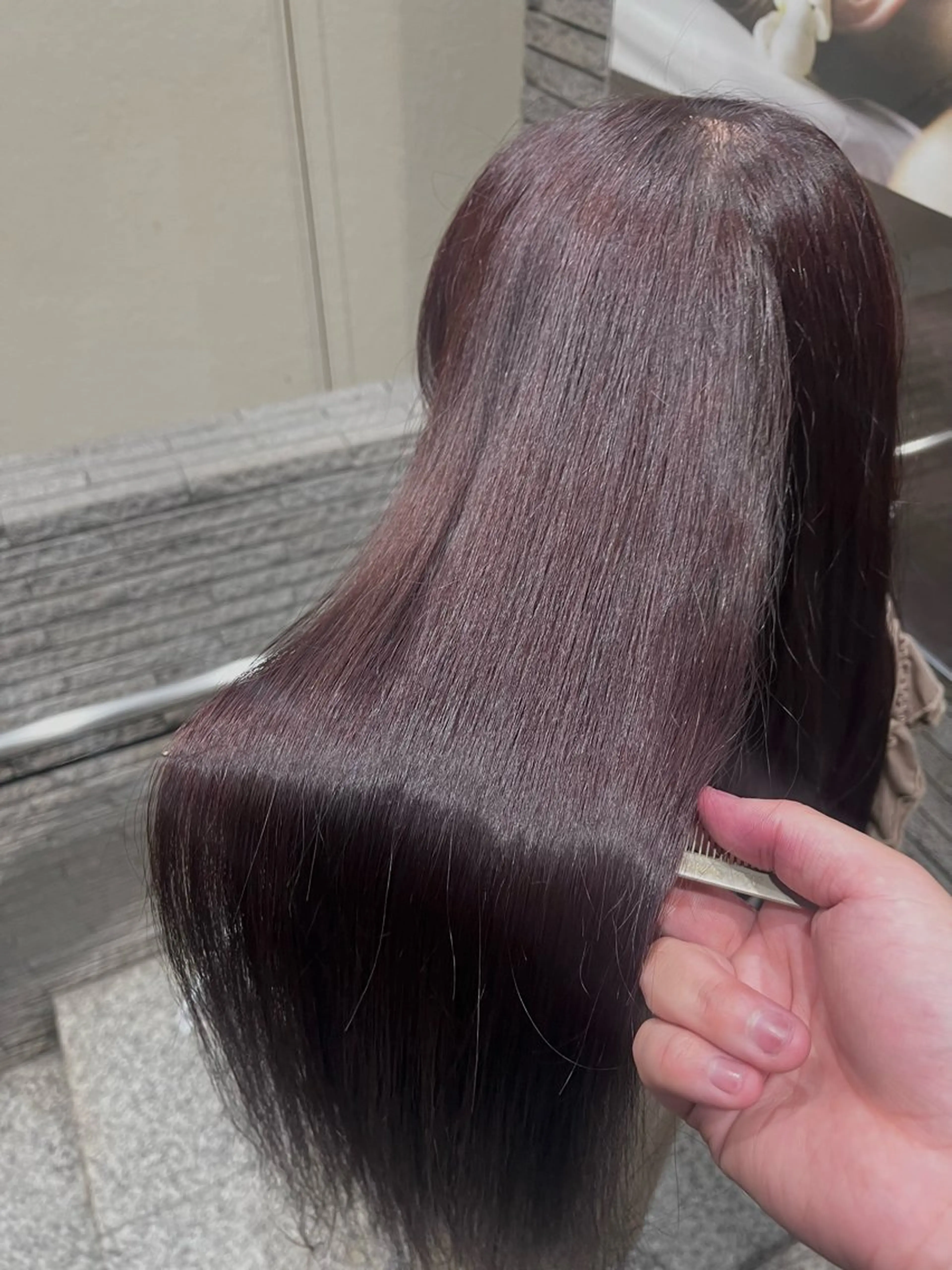 セミロング ✂️髪質改善 kane✂️のヘアスタイル