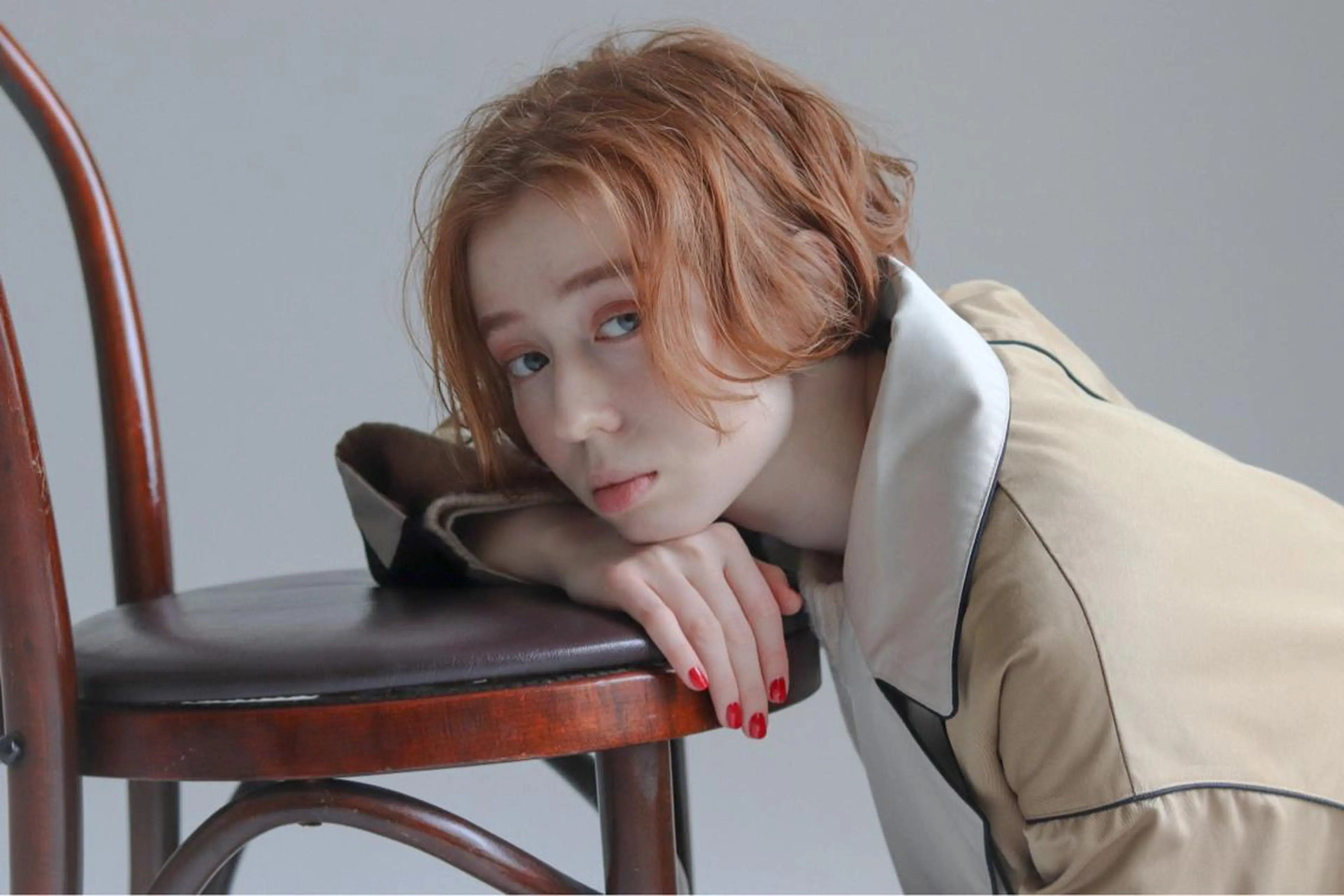 ショート カラー THE DAY所属・AKI HASHIMOTOのヘアスタイル