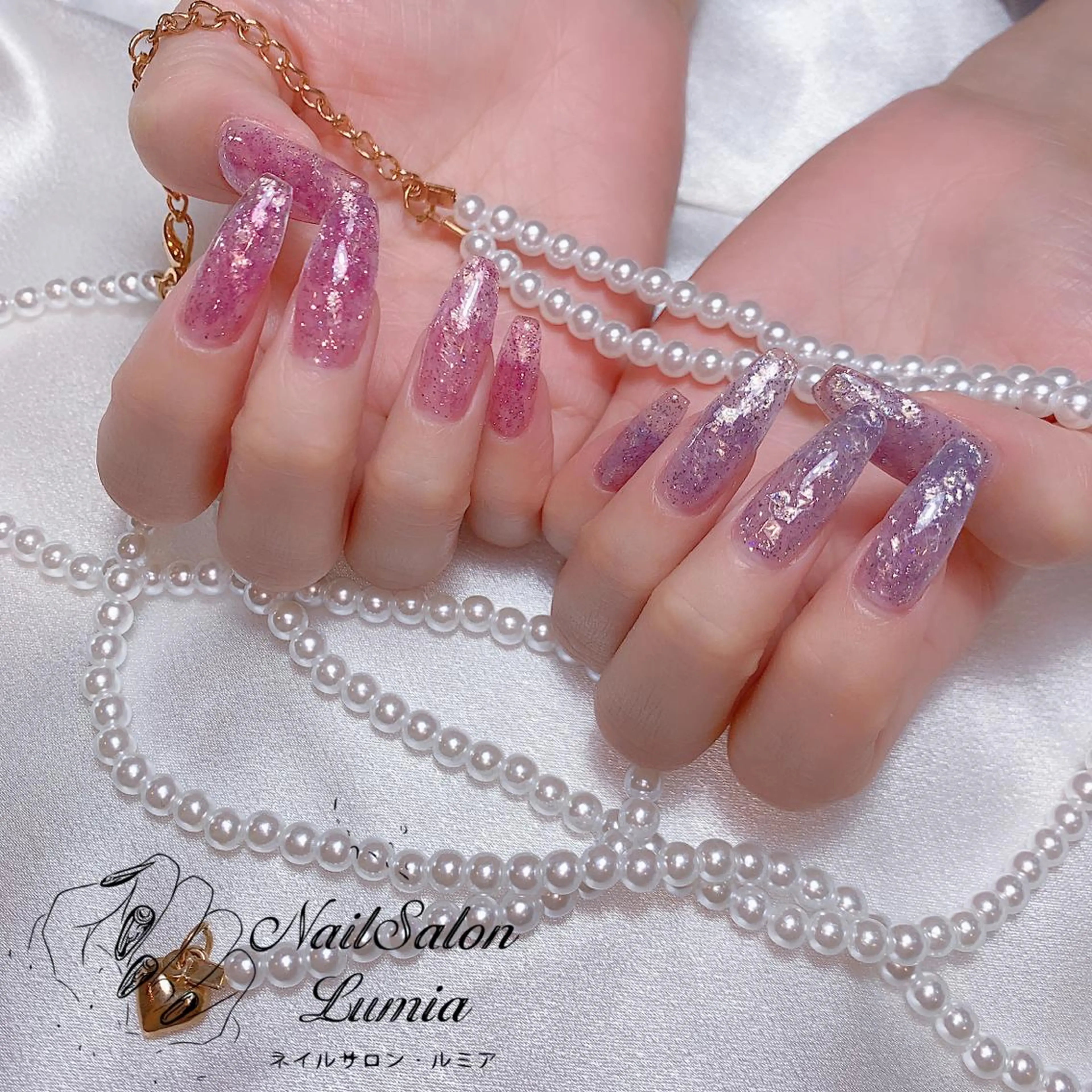 ネイル ハンドネイル ネイルサロン ルミア Lumia 店長のネイルデザイン