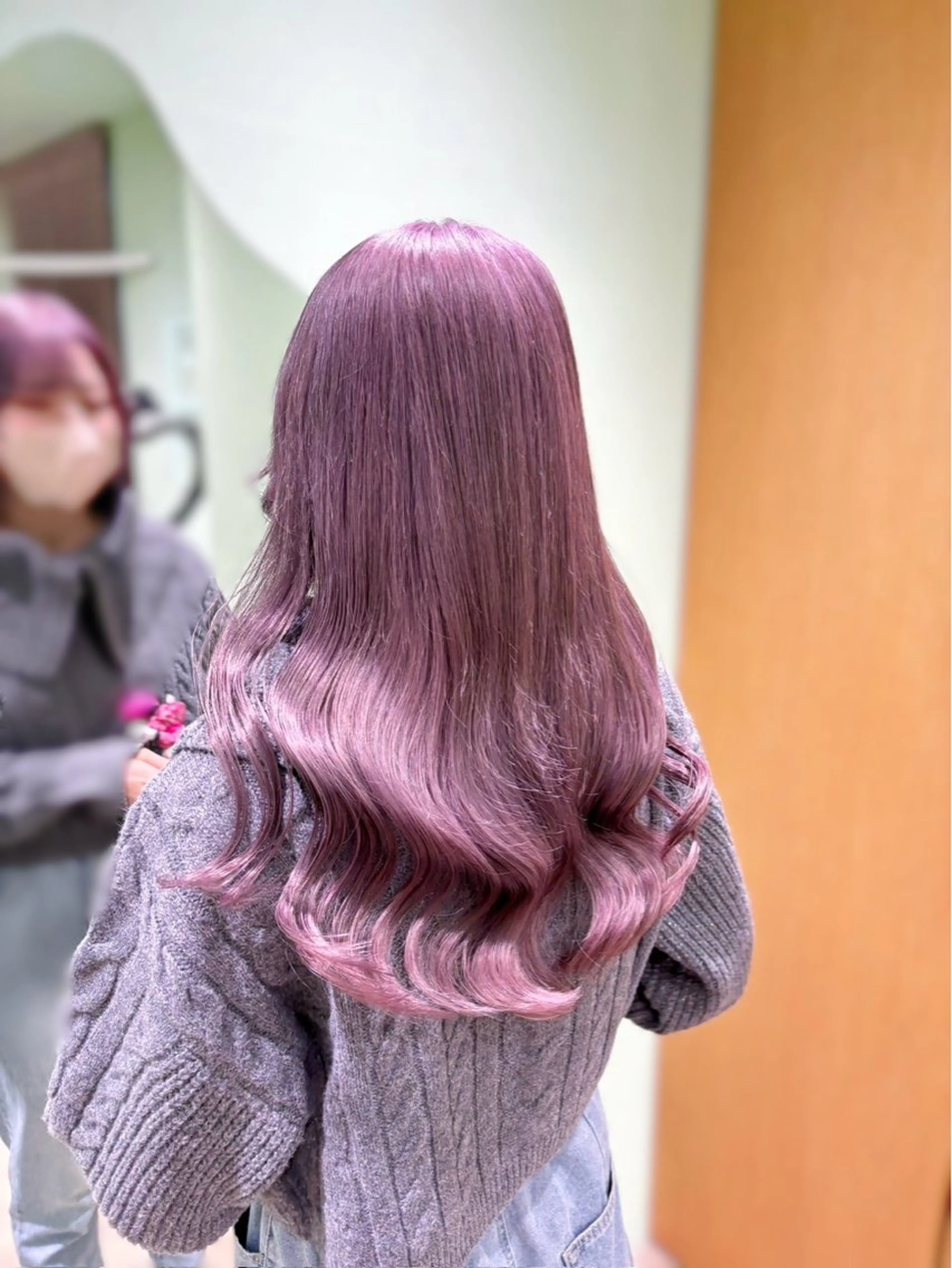 🫧🍪今月限定クーポン🫧🍪色落ちまで可愛い♡♡１回ブリーチ➕カラーの写真