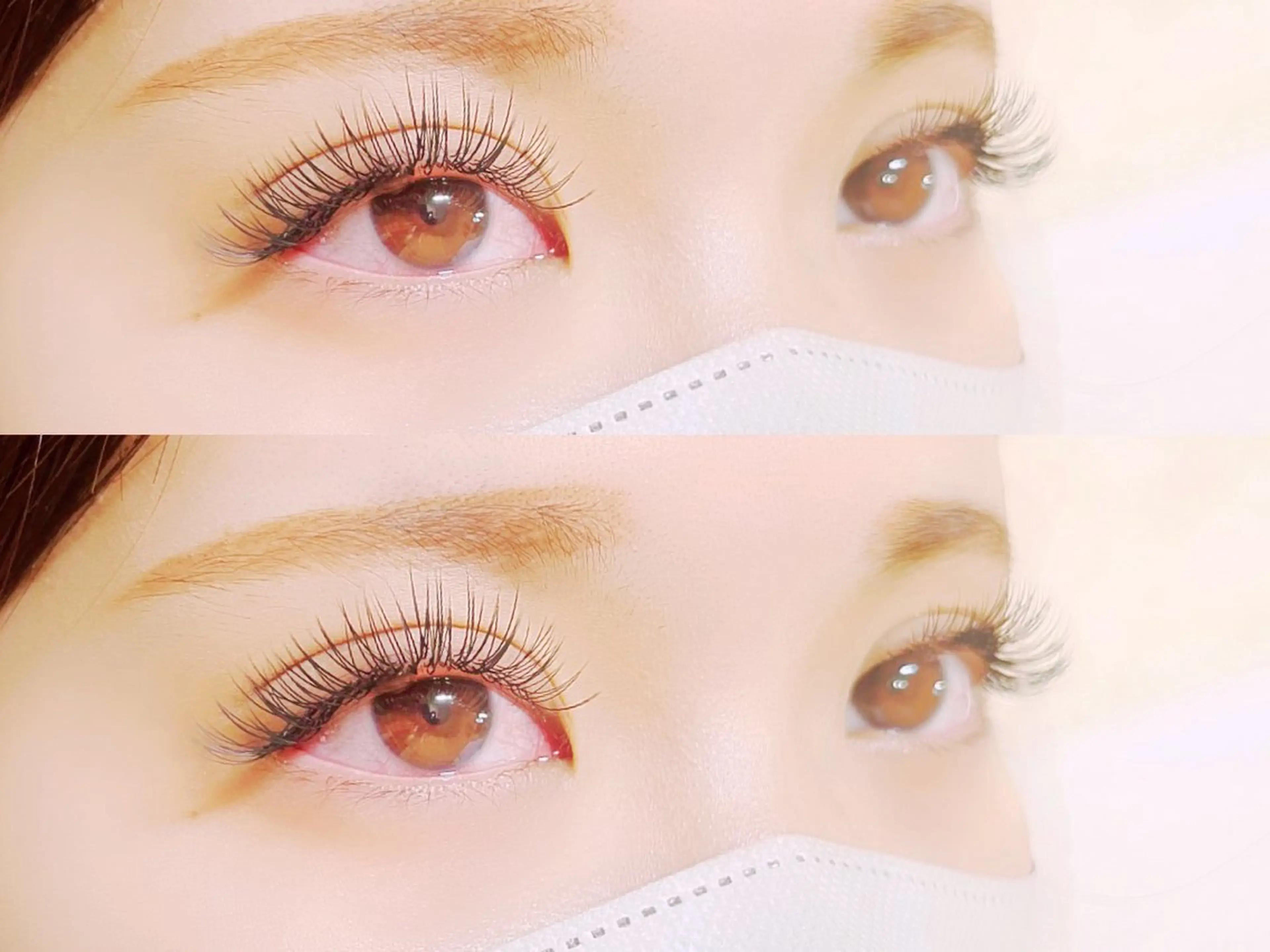 マツエク・マツパ 付け放題 バインドロック フラットラッシュ パリジェンヌラッシュリフト まつげパーマ マツエク オーロラ所属・AURORA RINAのマツエク・マツパデザイン