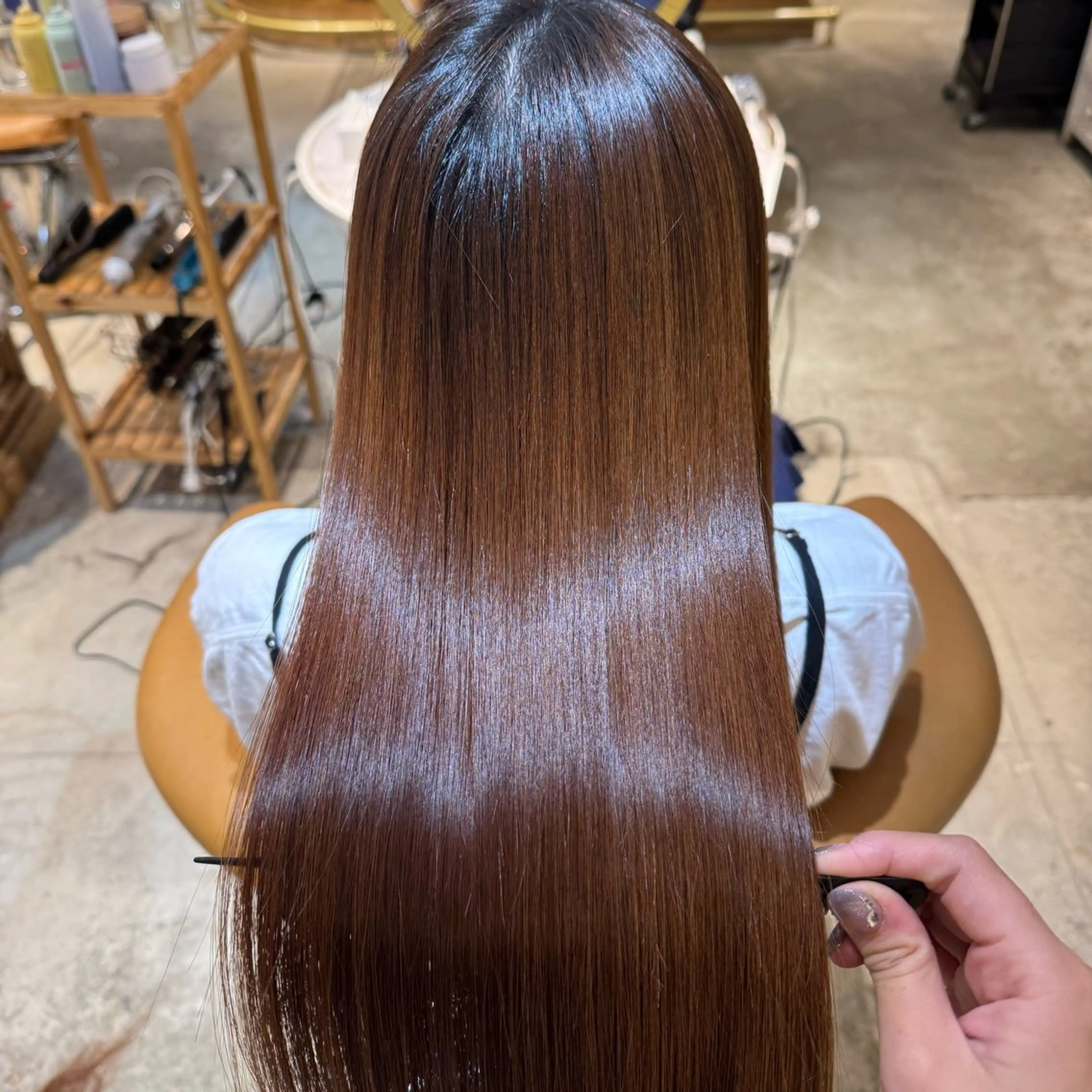 ロング 髪質改善 縮毛矯正 髪質改善/ボブ /韓国/erikoのヘアスタイル