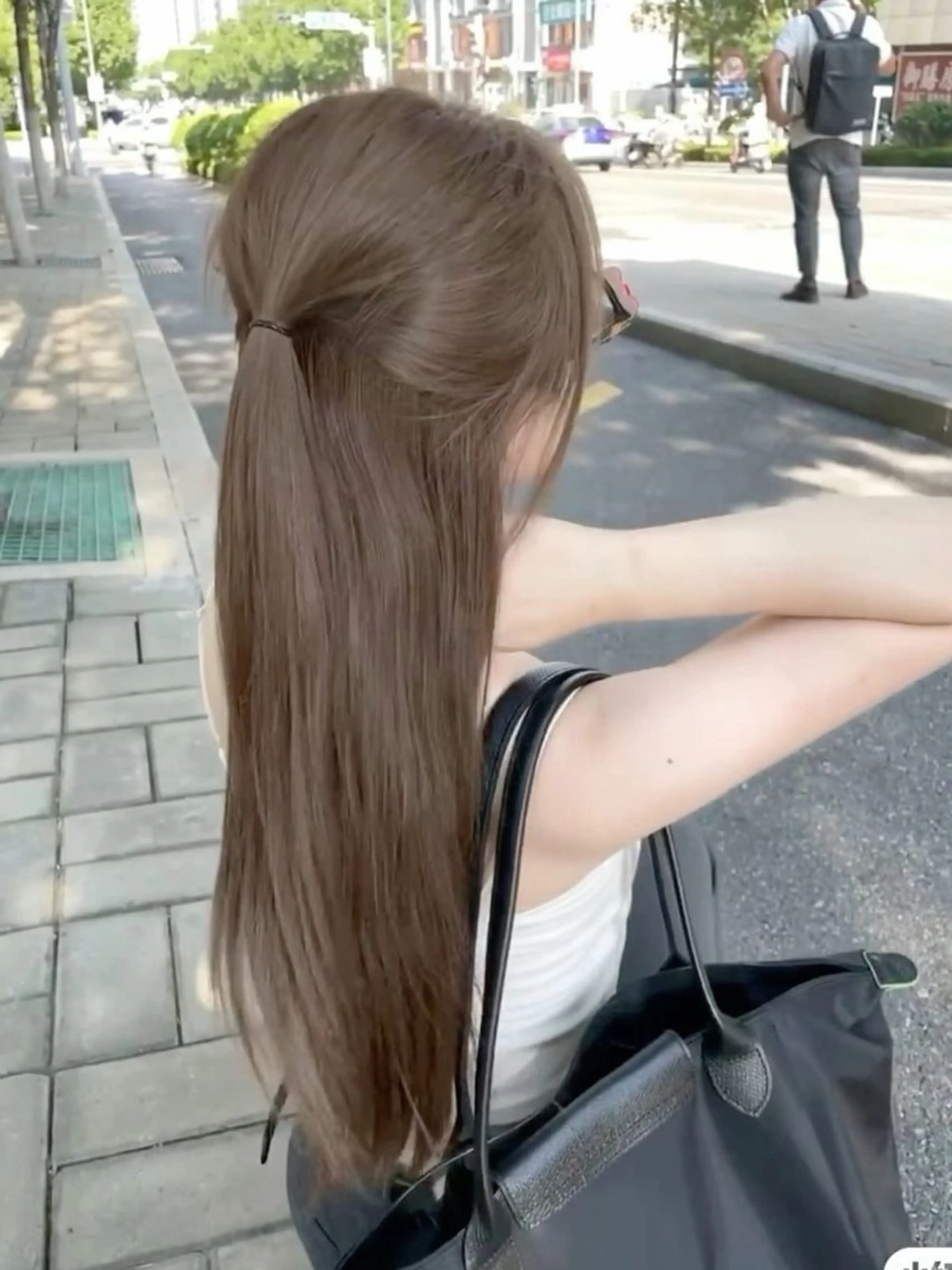 セミロング カット ヘアカラー トリートメント ONYX 表参道所属・ショート/ボブ/似 合わせ/顔周りカットのヘアスタイル