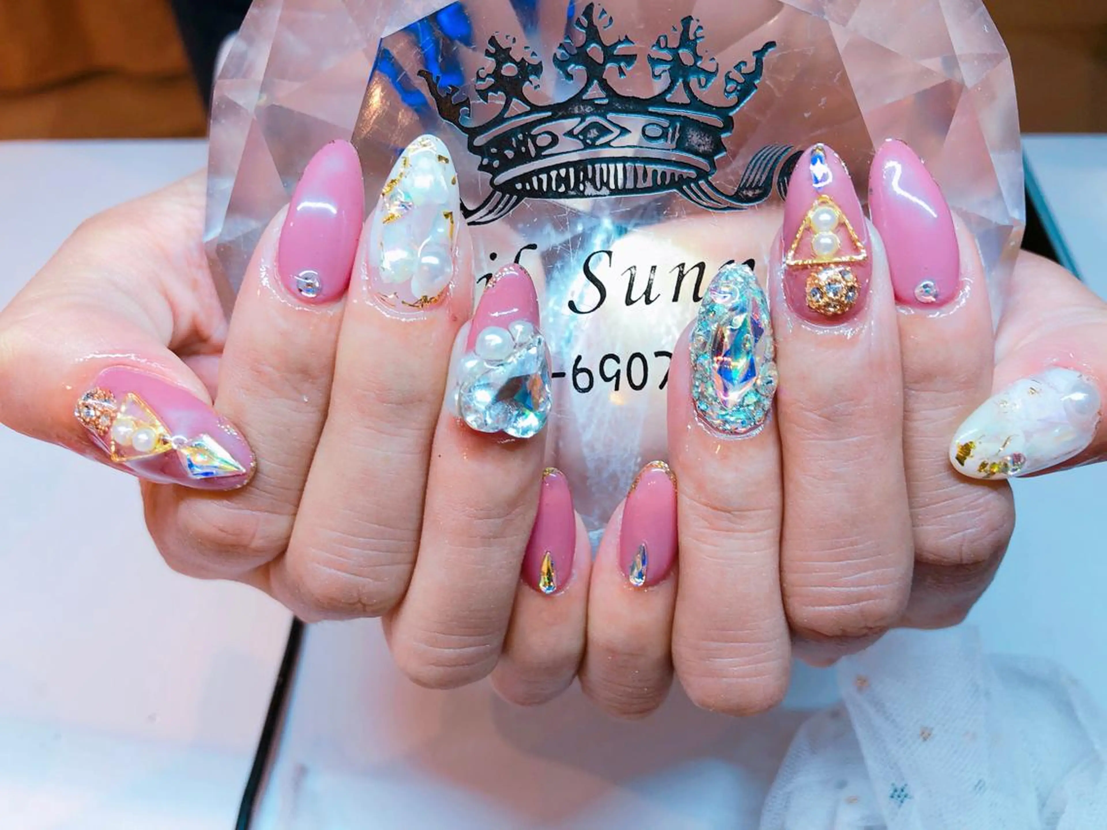 ネイル 長さだし専門店 M2　rikaのネイルデザイン