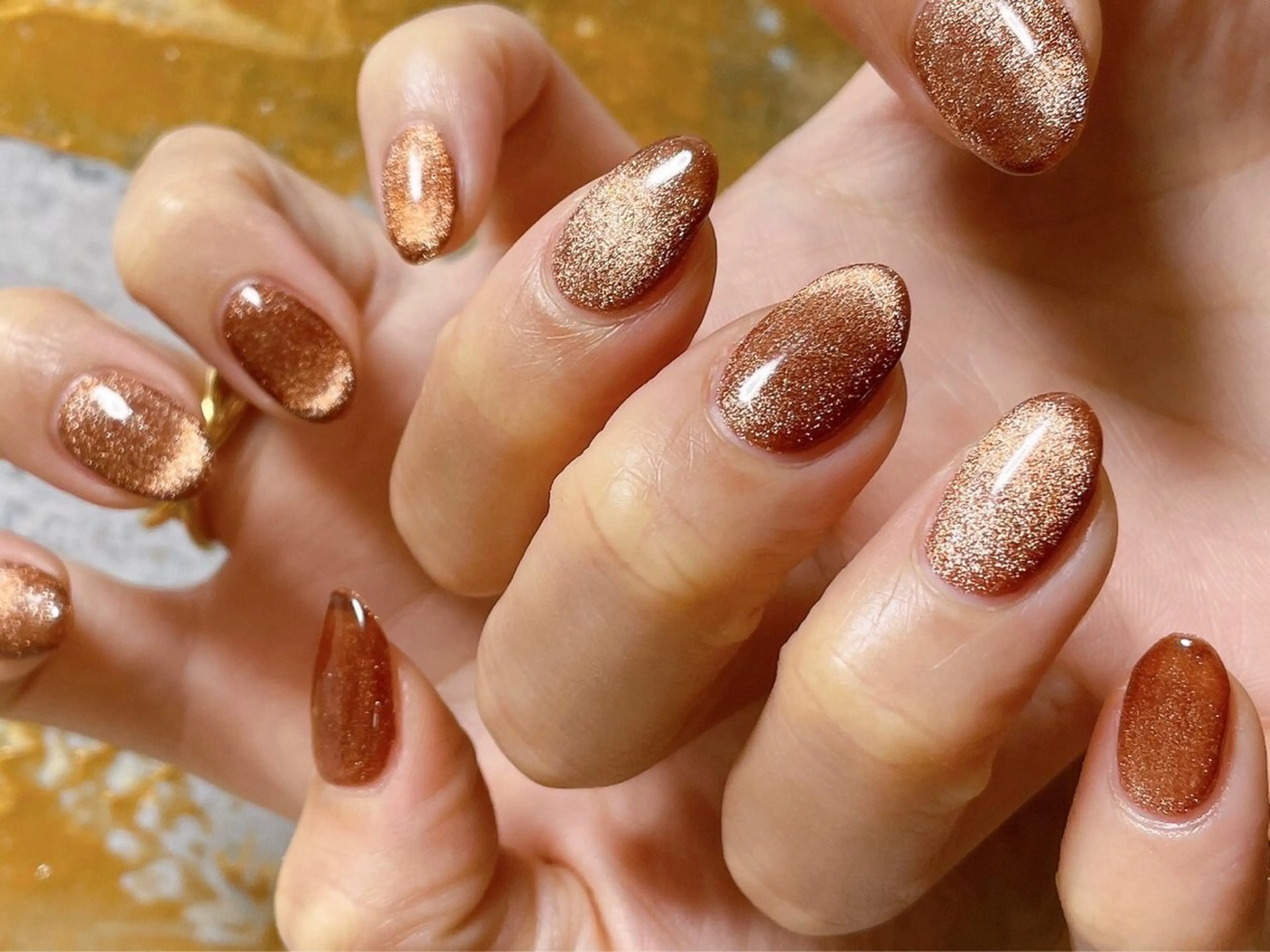 ネイル オーロラネイル フットネイル フレンチネイル ジェルネイル 韓国ネイル ハンドネイル kiki nail &brow二子玉川の眉毛・アイブロウイメージ