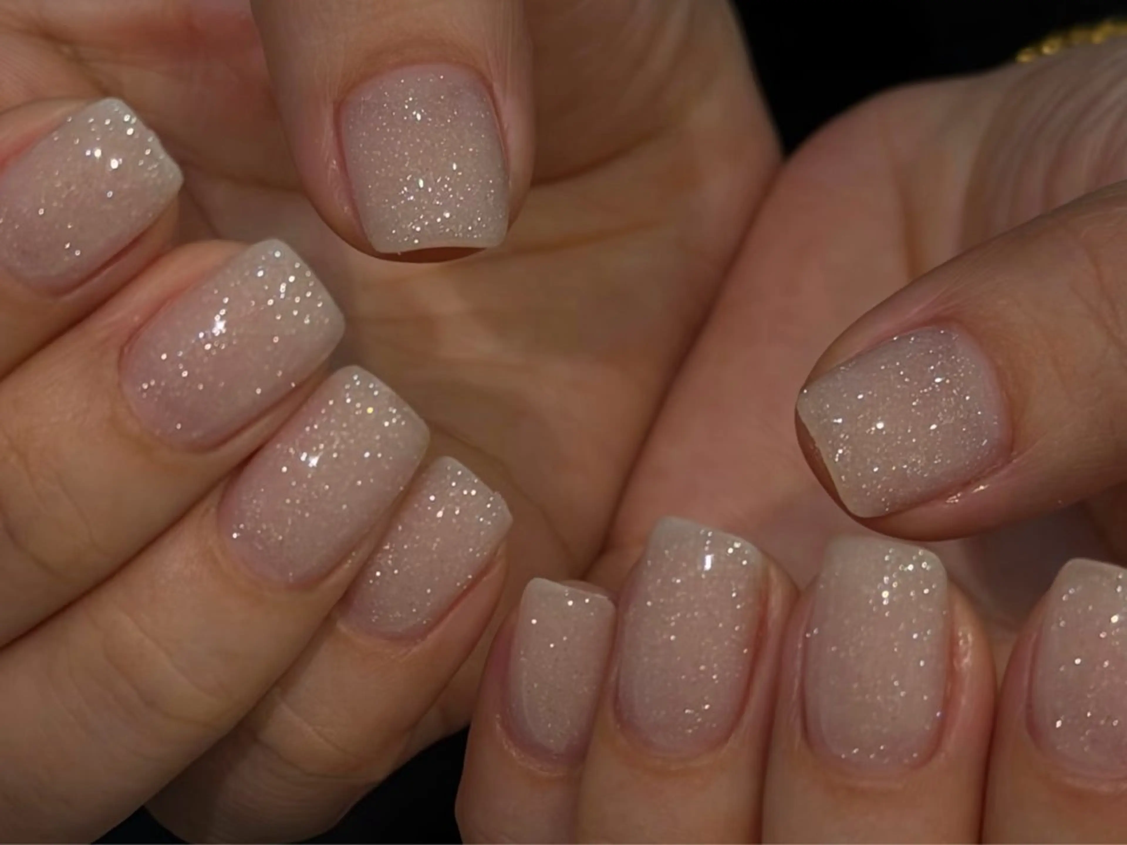 「10本チップ長さだし」キラキラマグネット・フラッシュネイル💫＋パーツ2個付きの写真