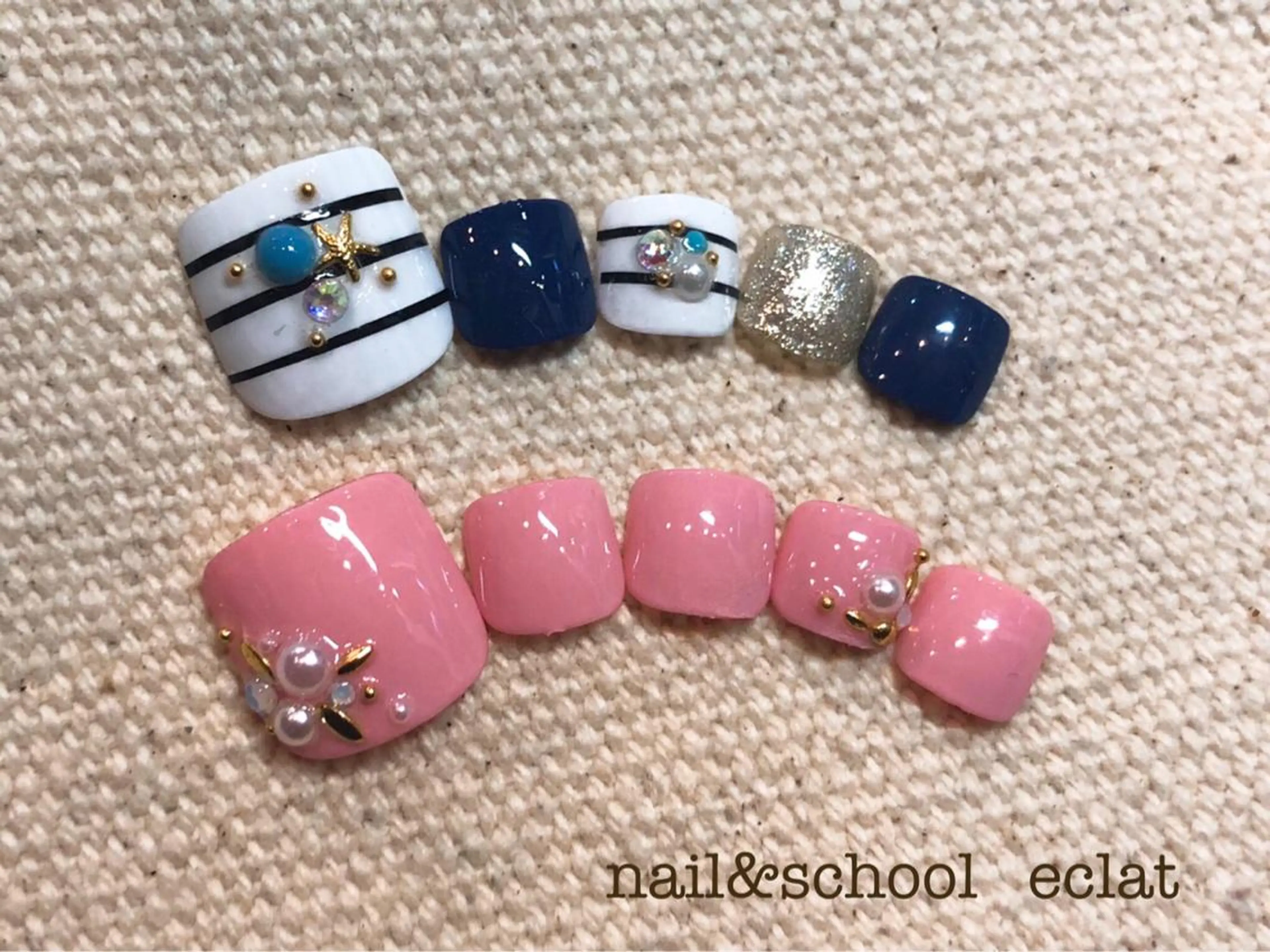 ネイル フットネイル センター南 eclatのネイルデザイン