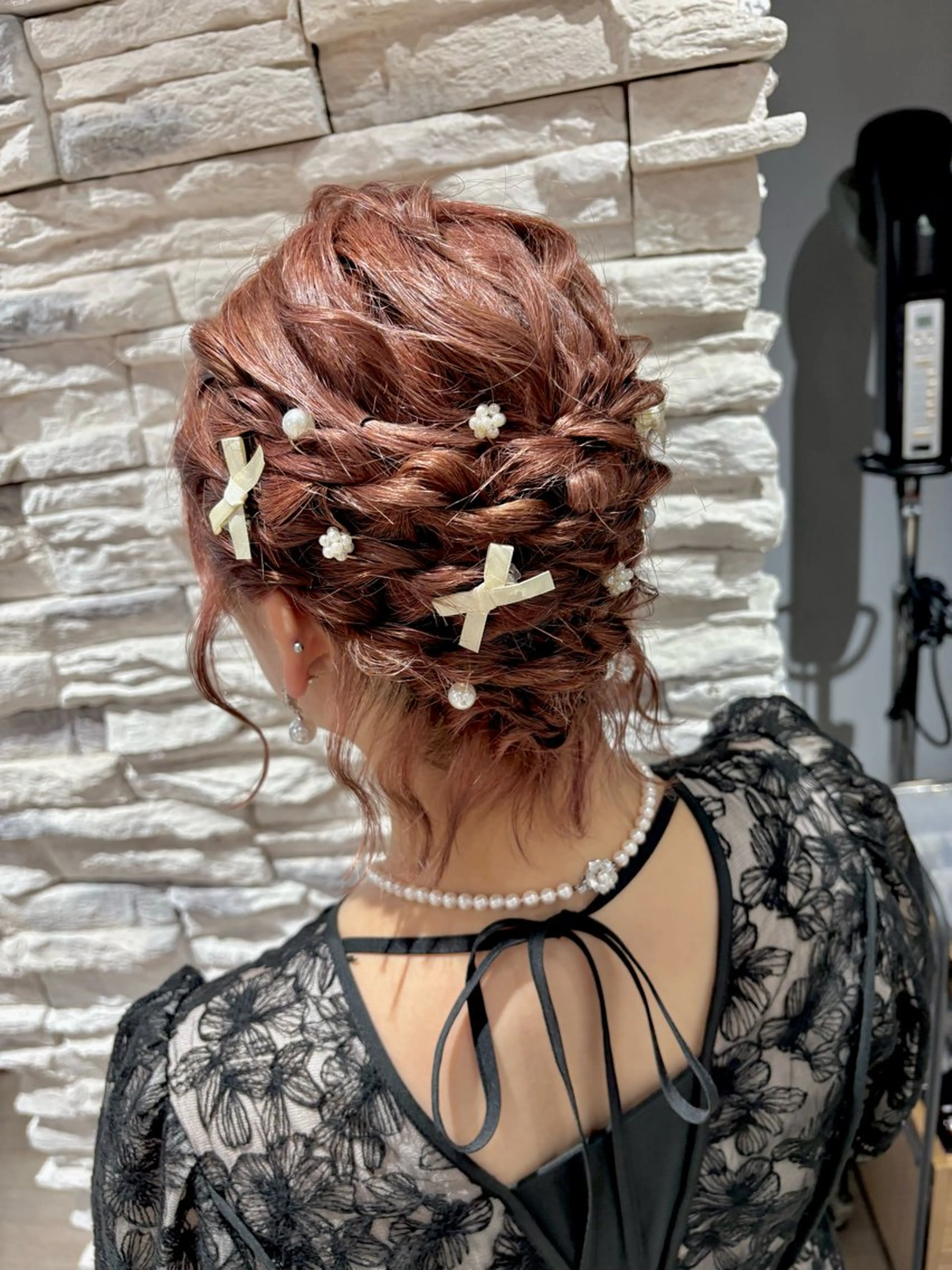 ショート ヘアアレンジ ショートヘア 鵜飼 未玖のヘアスタイル