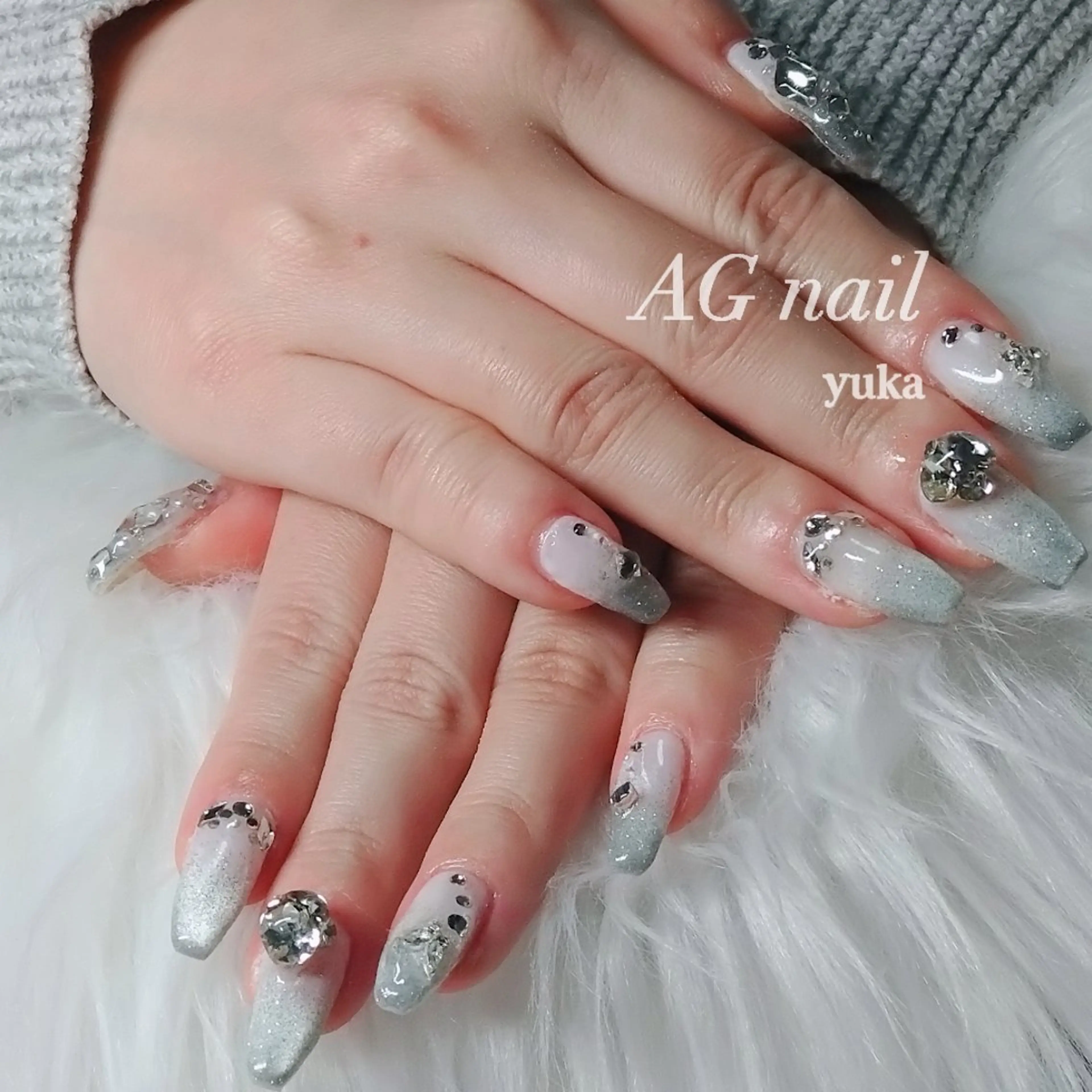 ネイル ハンドネイル AG nail 〚　yuka　〛のネイルデザイン