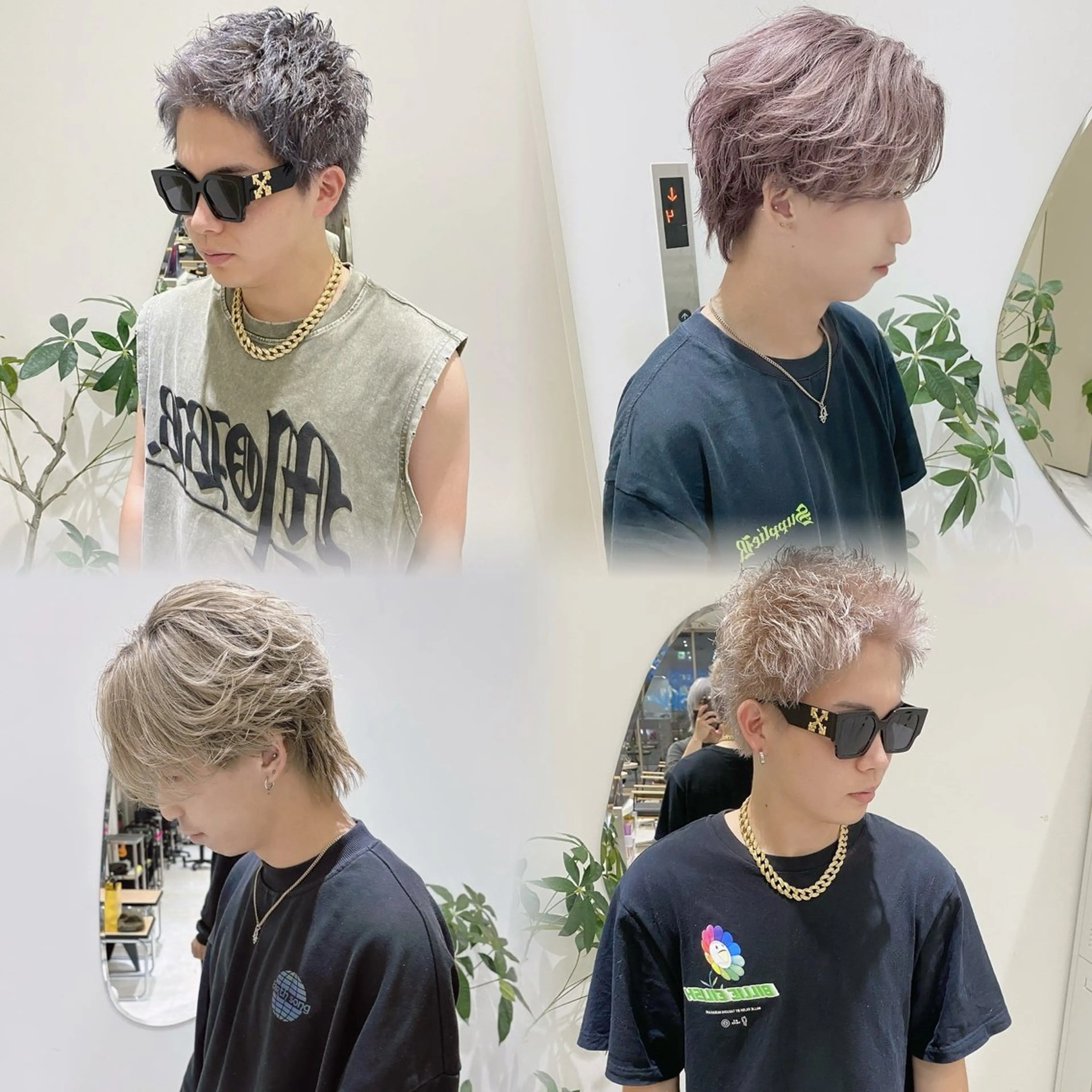 ミディアム トリートメント men'ssalon Zina天神所属・✨髪質改善/顔周りカ ット/縮毛矯正✨三隅のヘアスタイル