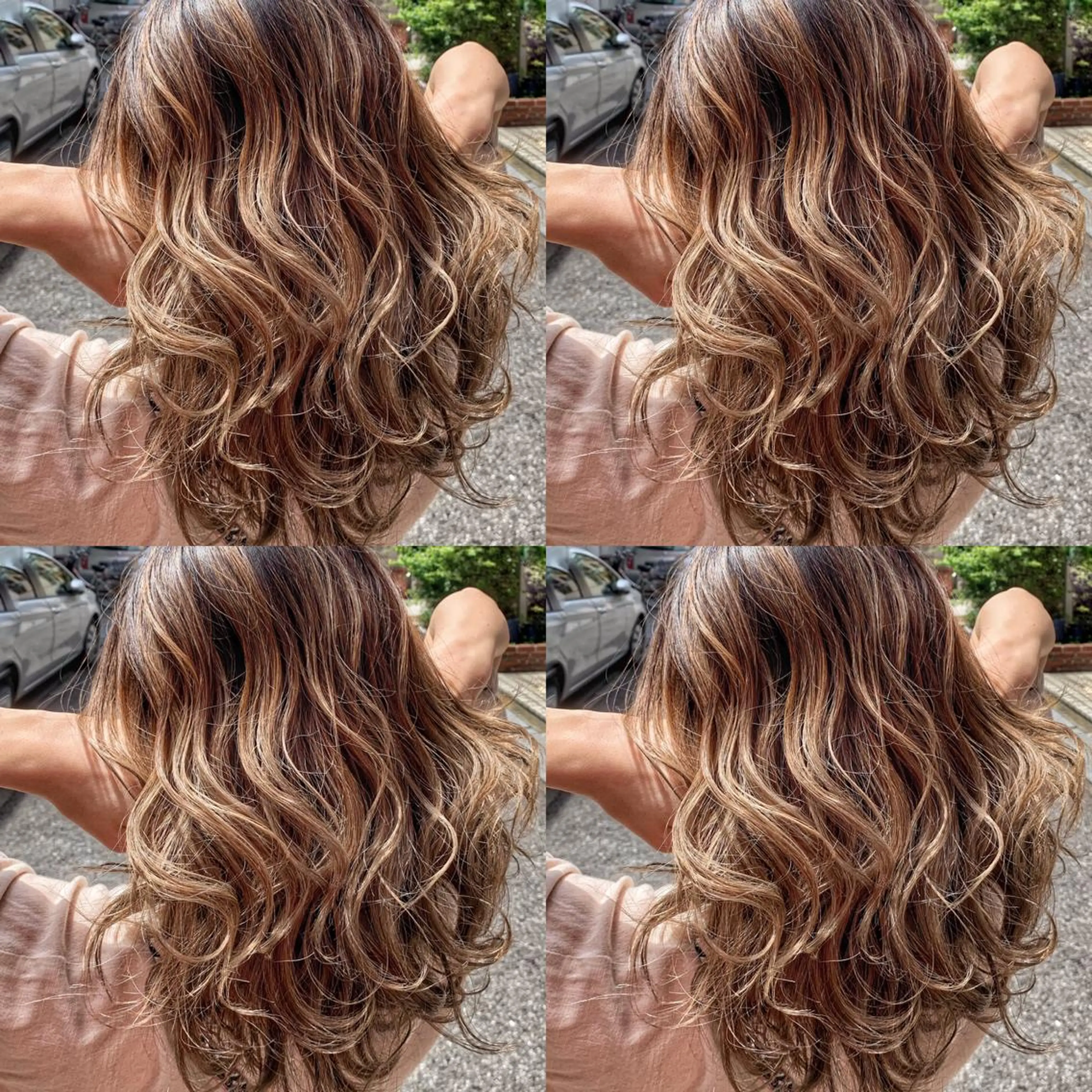 セミロング レイヤーカット ✨髪質改善✖︎韓国 レイヤー✨ナカムラのヘアスタイル