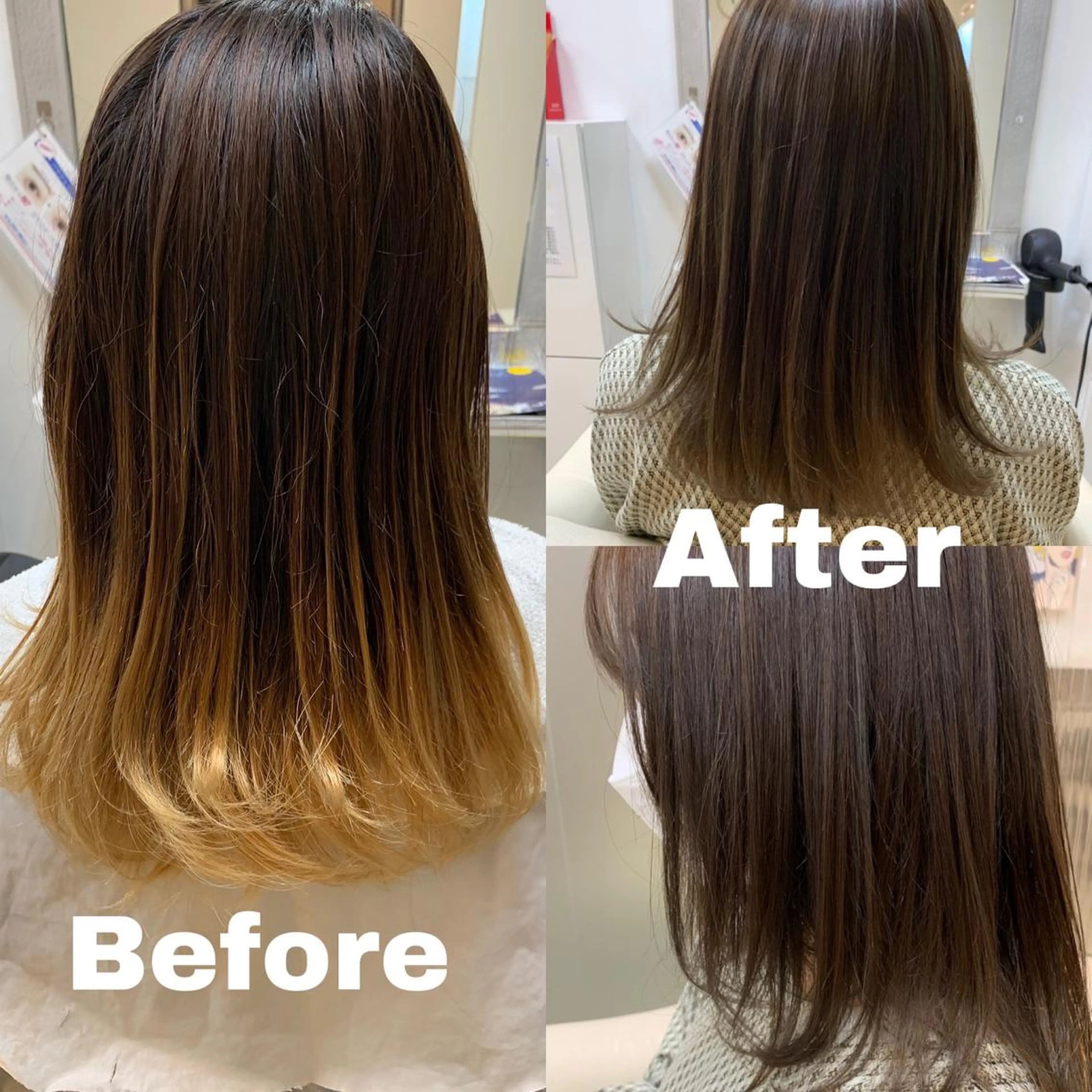 ミディアム カラー ベージュカラー ヘアケアベースウィズ所属・柳川 玲也のヘアスタイル