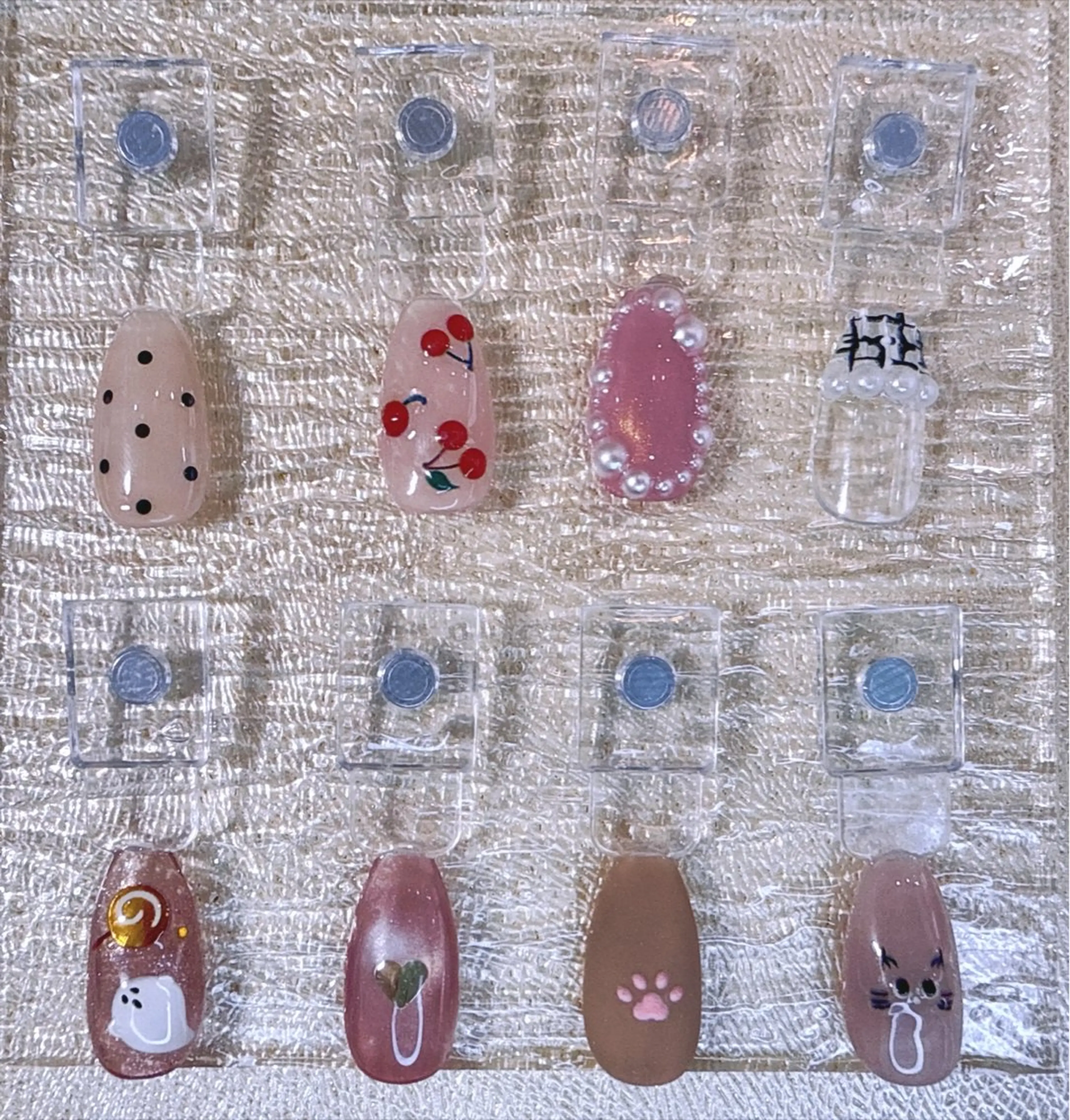 ワンカラー➕2本お好きなアート　一本からでも承ります✨️オフ込みの写真