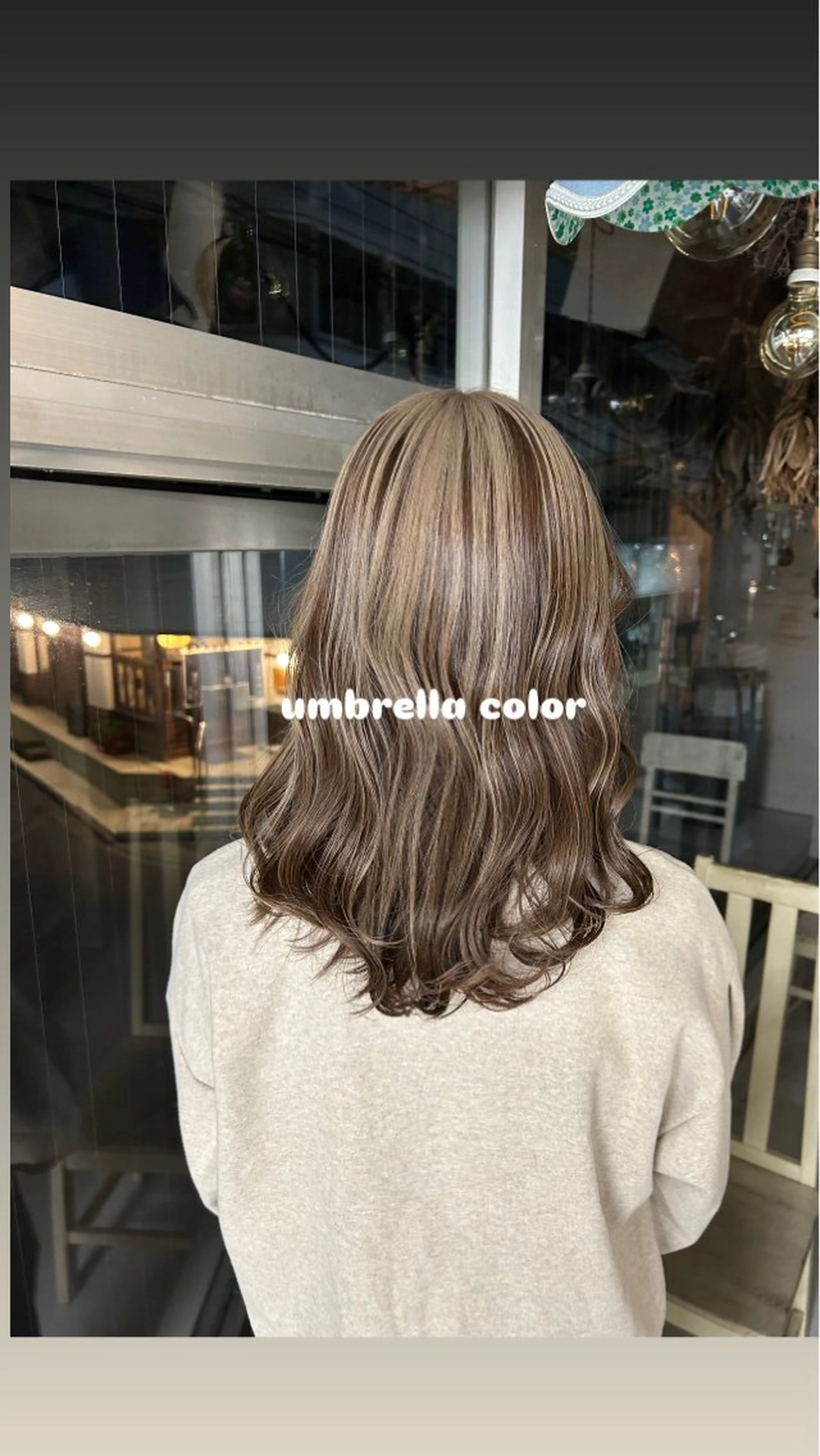 カラー 暖色カラ-ෆ˚顔周り 🎀ོ白岩亜実🎀ོのヘアスタイル