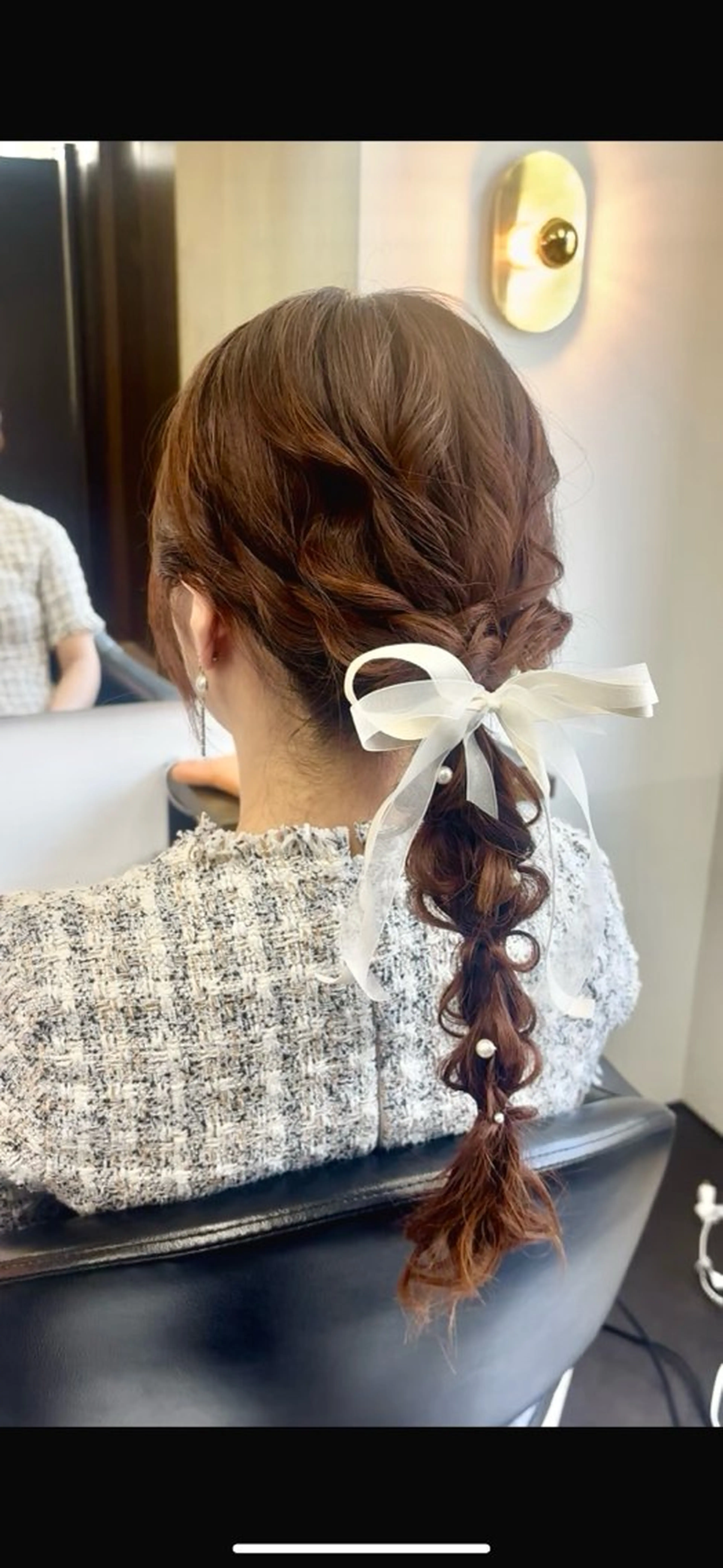 ミディアム ヘアセット 🦄艶髪育毛🌟毛髪 診断/セット/駒井のヘアスタイル