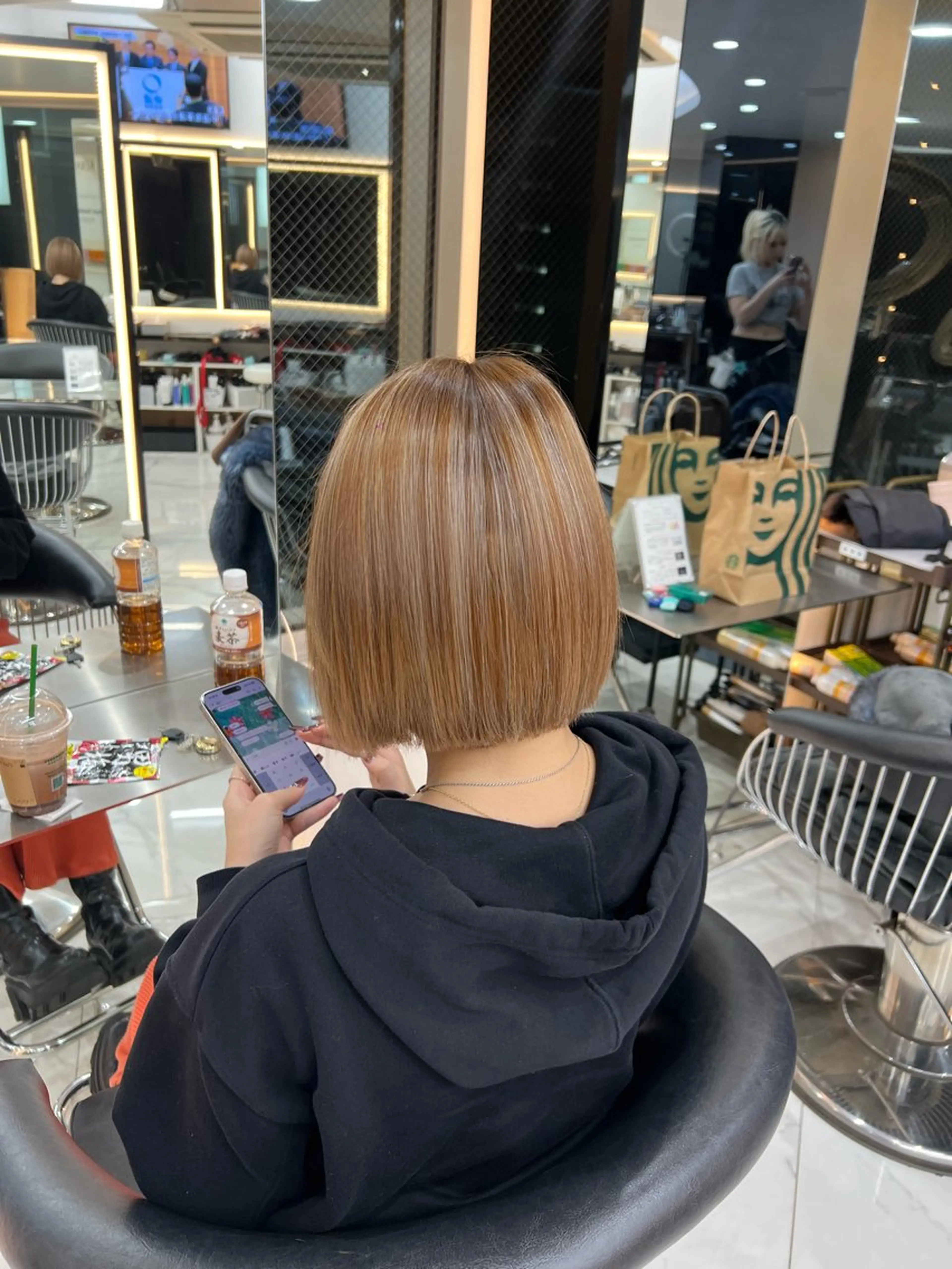 ショート カラー ヘアカラー 【lapis渋谷】 Aoriのヘアスタイル