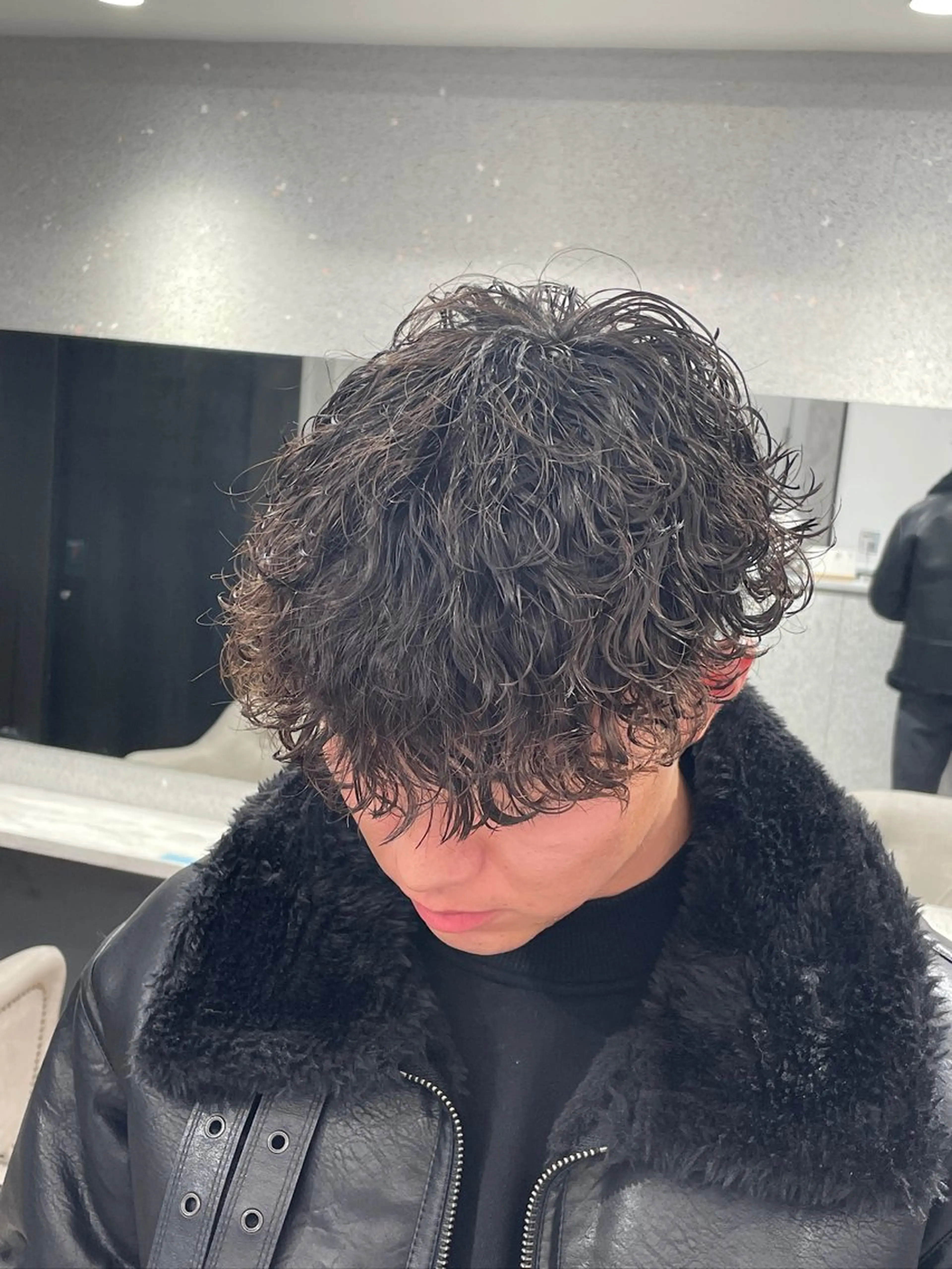 パーマ メンズ メンズスタイリスト✨ 助川龍哉のヘアスタイル