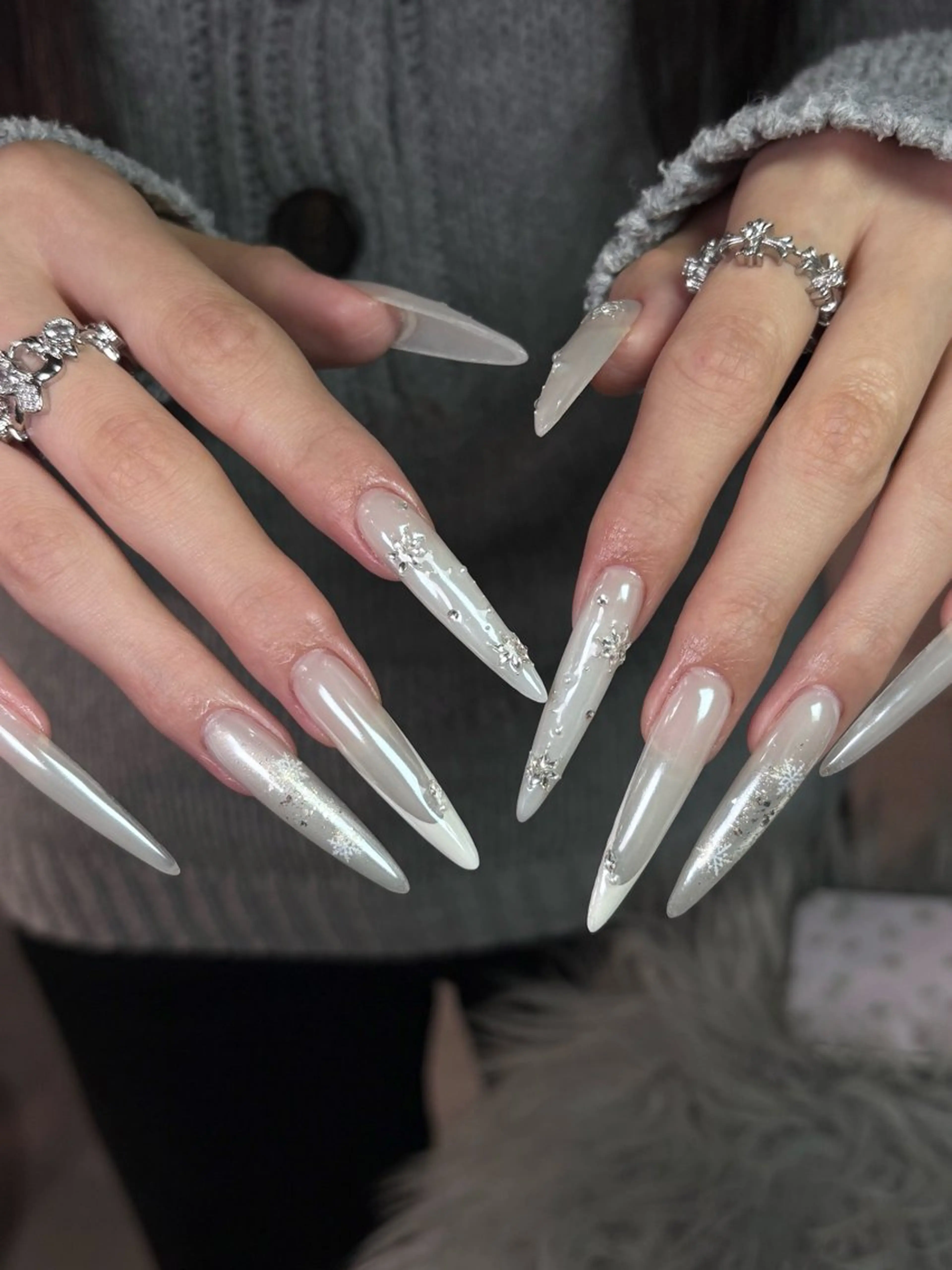 ネイル ハンドネイル Dark honey スカルプ専門原宿店のネイルデザイン