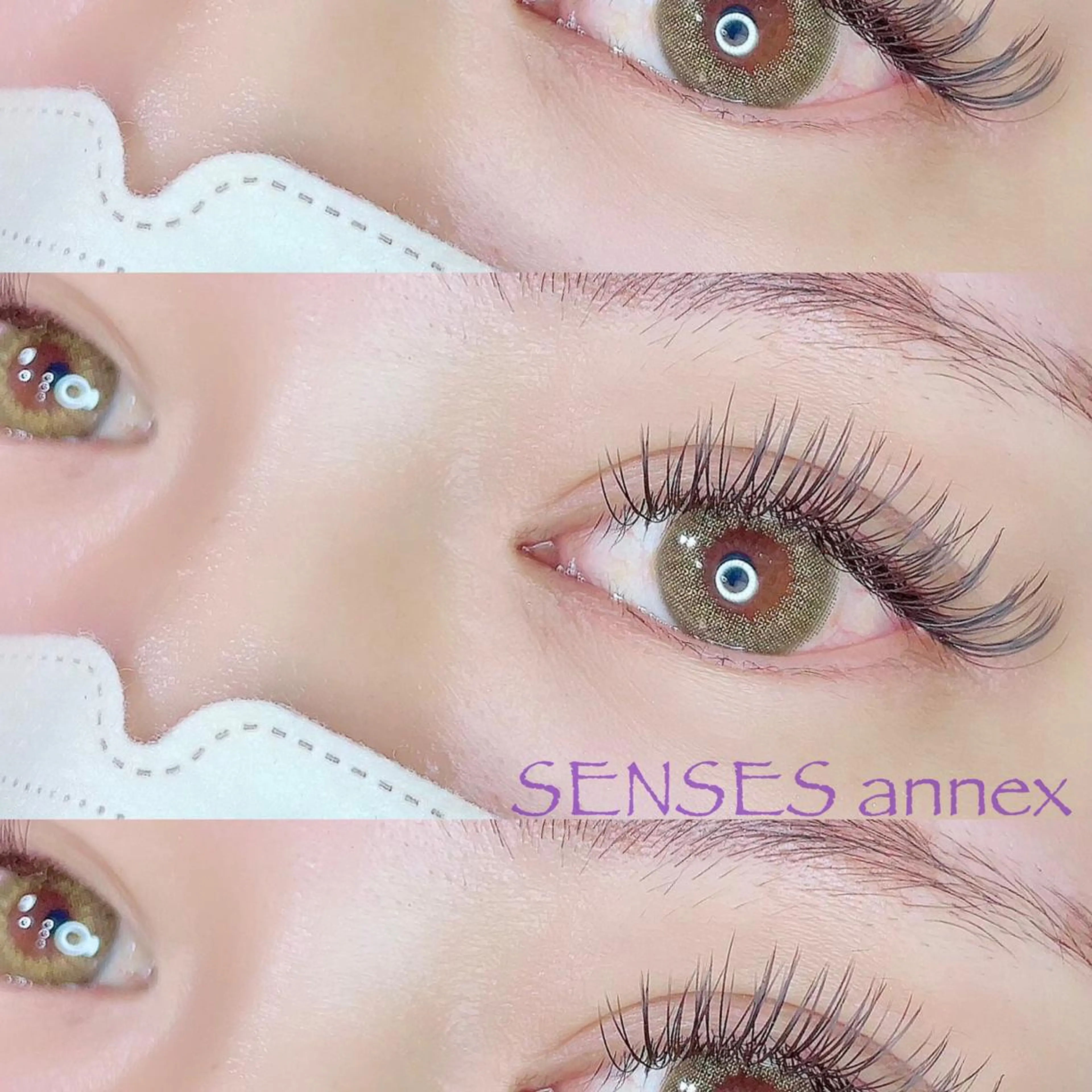 マツエク・マツパ マツエク SENSES_ WAKAのマツエク・マツパデザイン