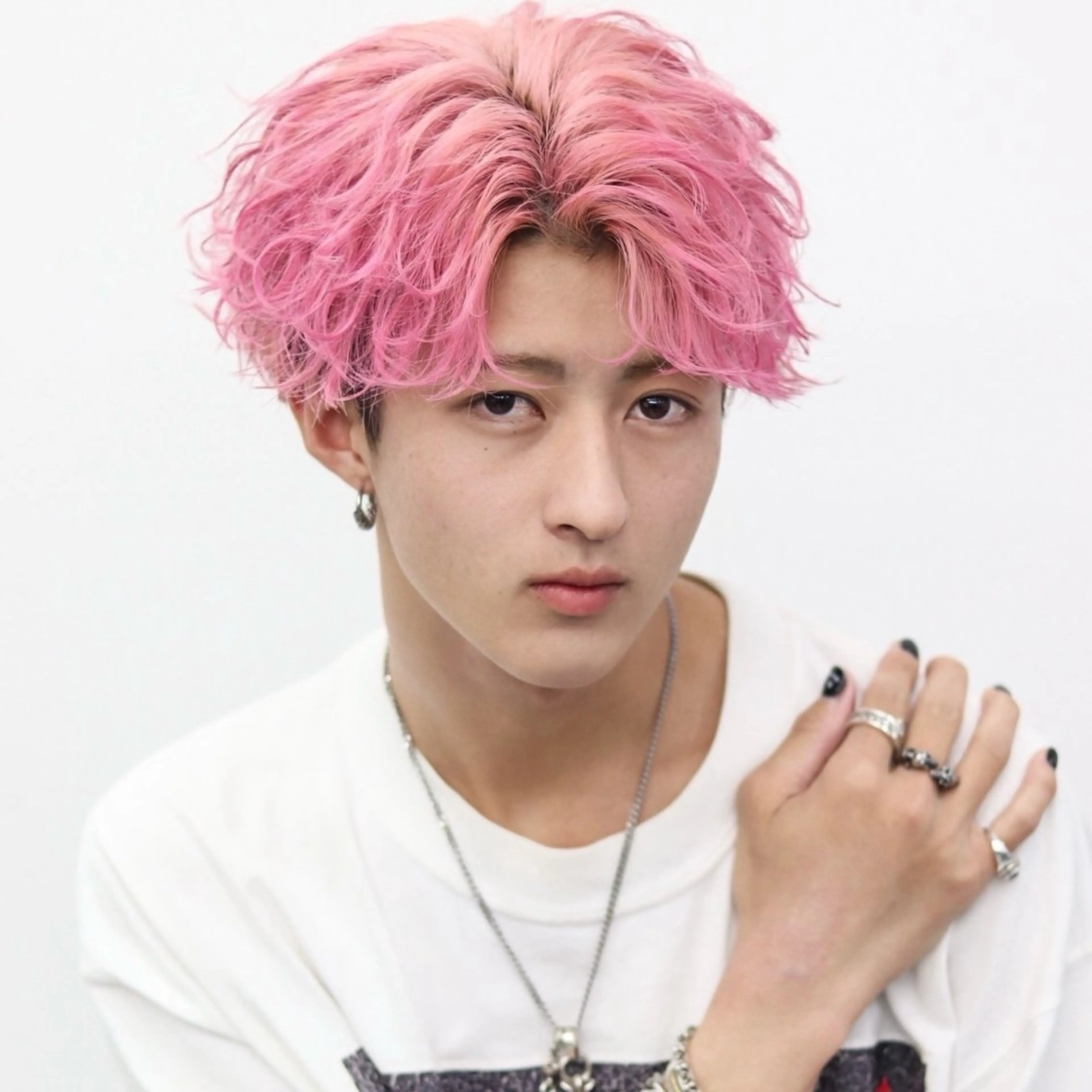 ミディアム カラー パーマ メンズ カット ヘアカラー トリートメント シースルーマッシュ/ メンズ/KYOHEIのヘアスタイル