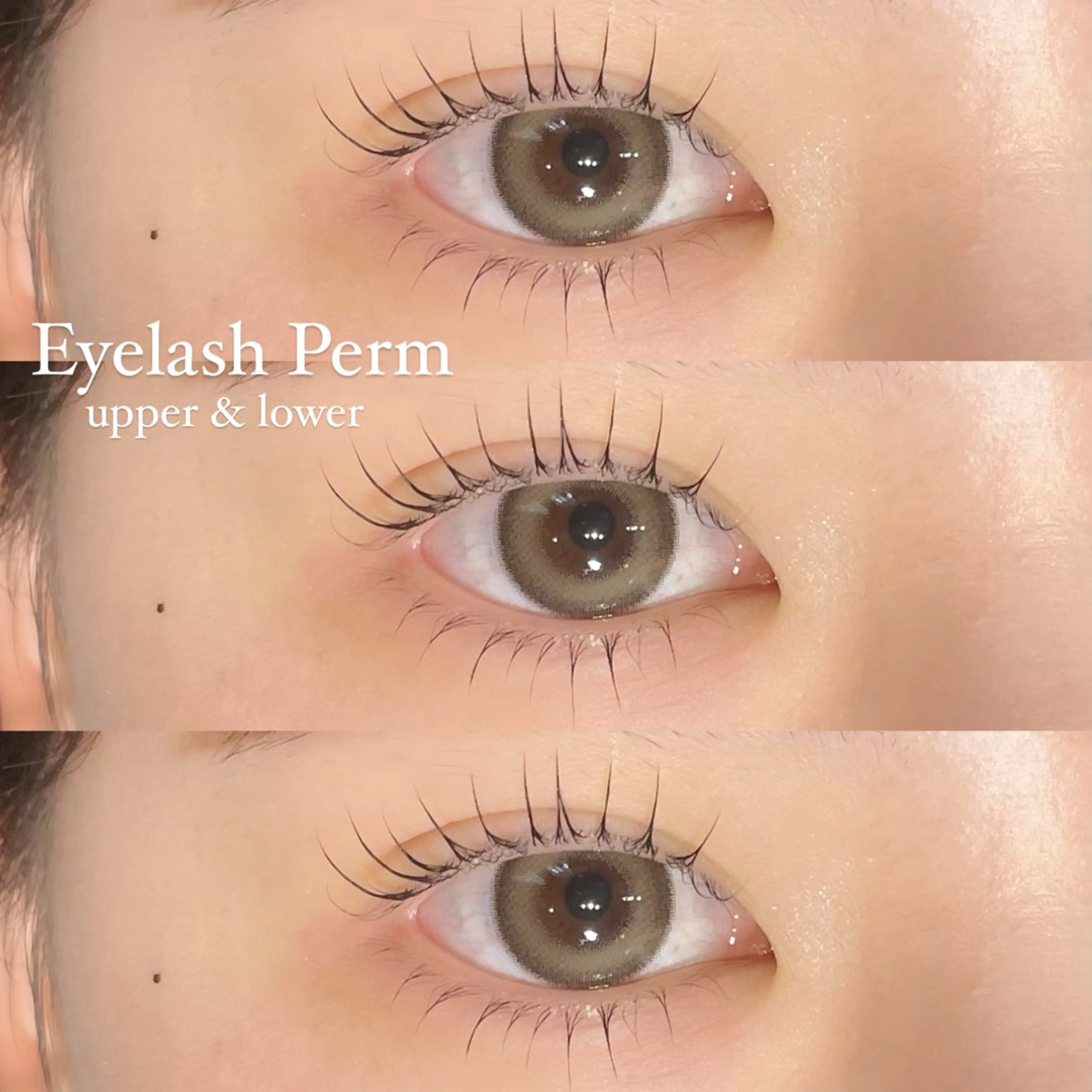 マツエク・マツパ 下まつげエクステ 一重×まつ毛パーマ マツパ Linka 🎀のマツエク・マツパデザイン