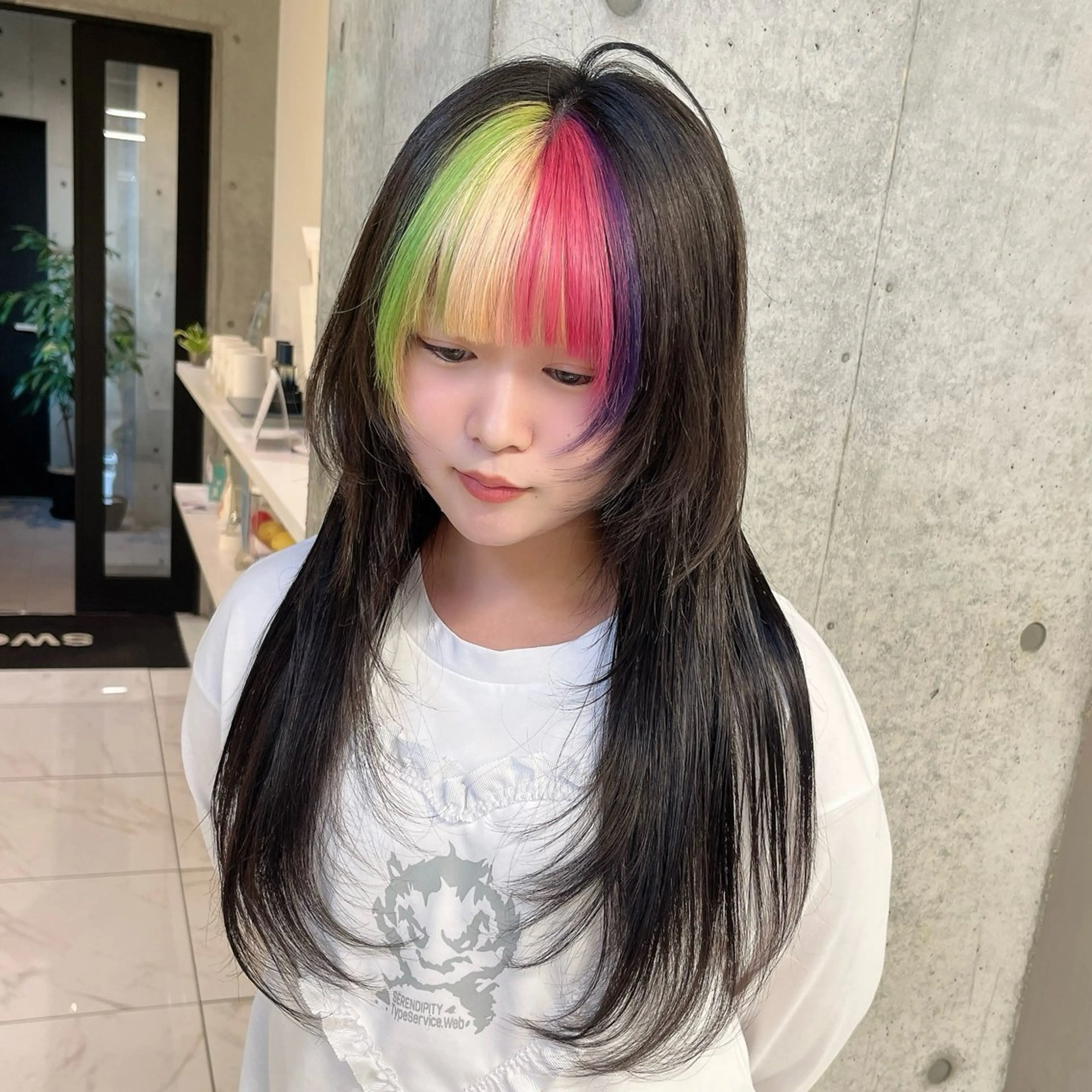 エクステ りおな/髪質改善/ カラー /平尾のヘアスタイル