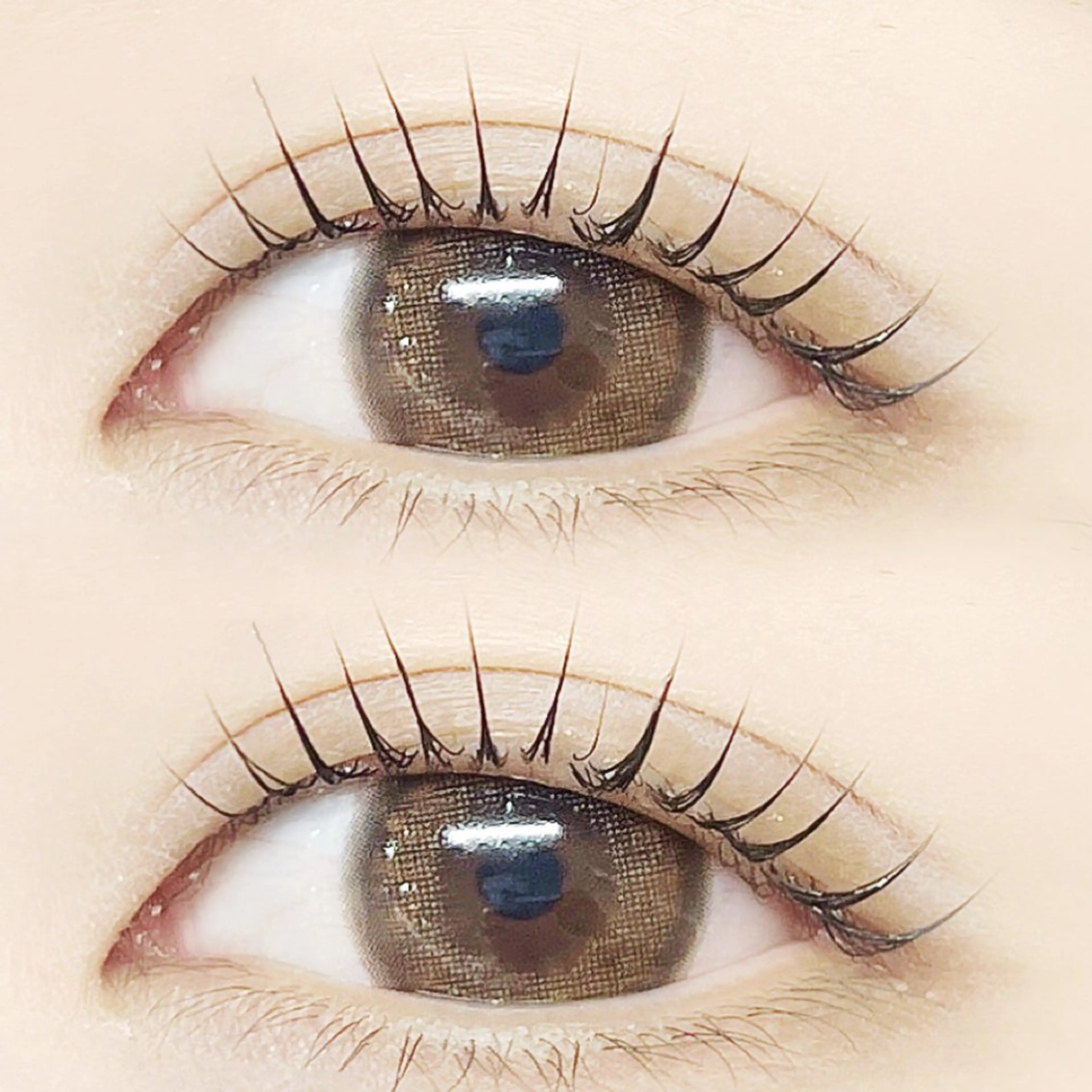 マツエク・マツパ ナチュラル 一重×まつ毛パーマ eyelash salon Rongui所属・eyelash Ronguiのマツエク・マツパデザイン