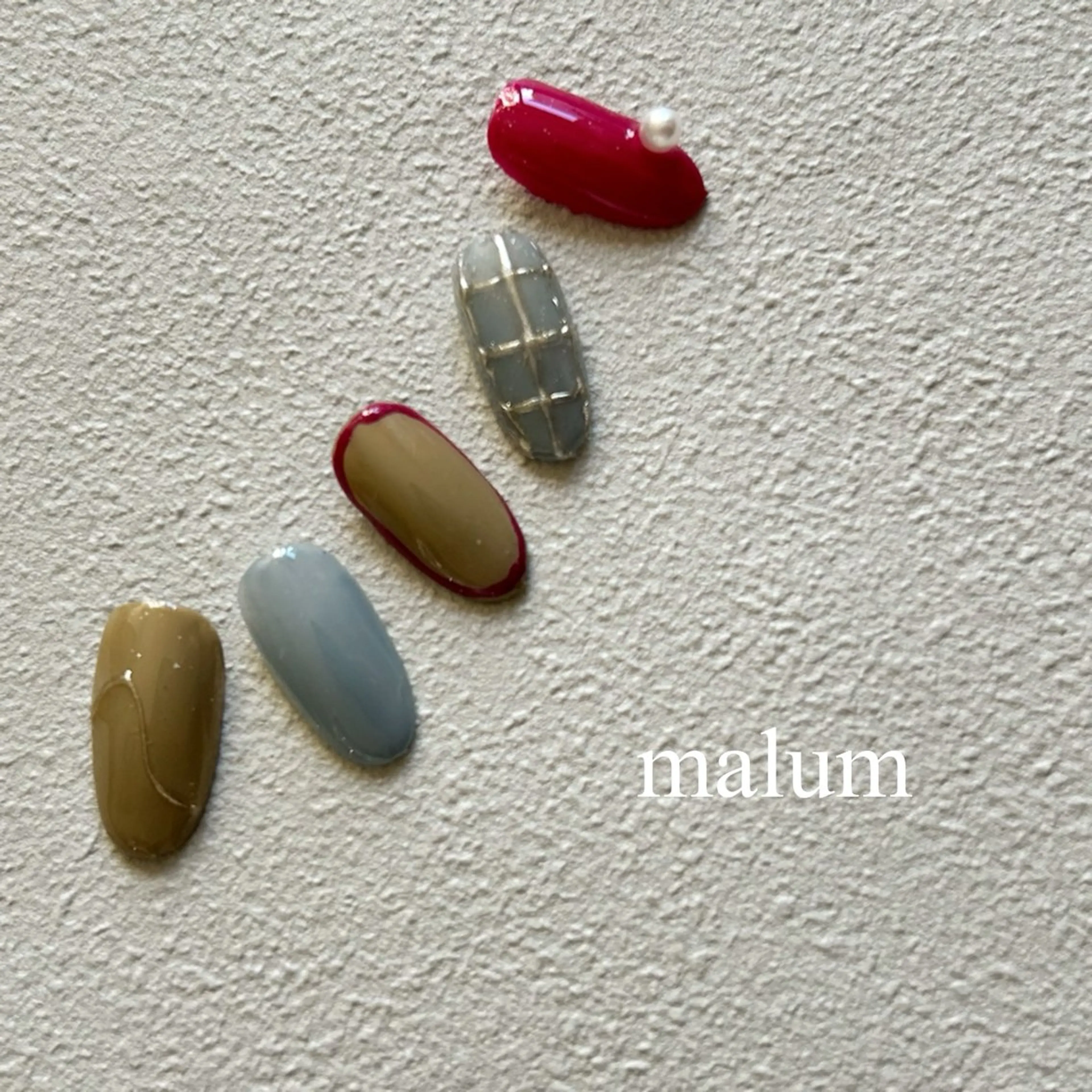 ネイル ハンドネイル malum nailのネイルデザイン
