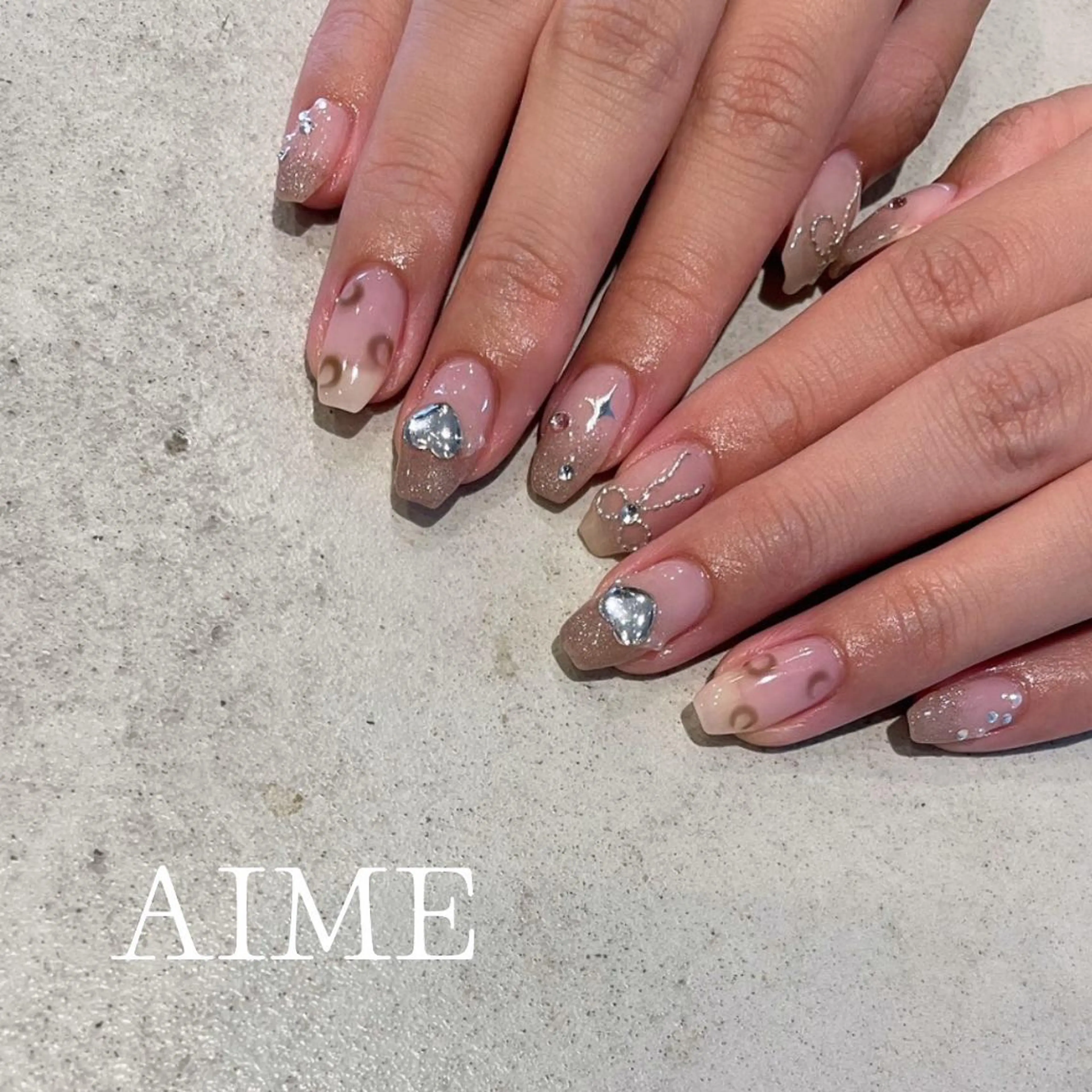 ネイル ハンドネイル AIME （momo）のネイルデザイン