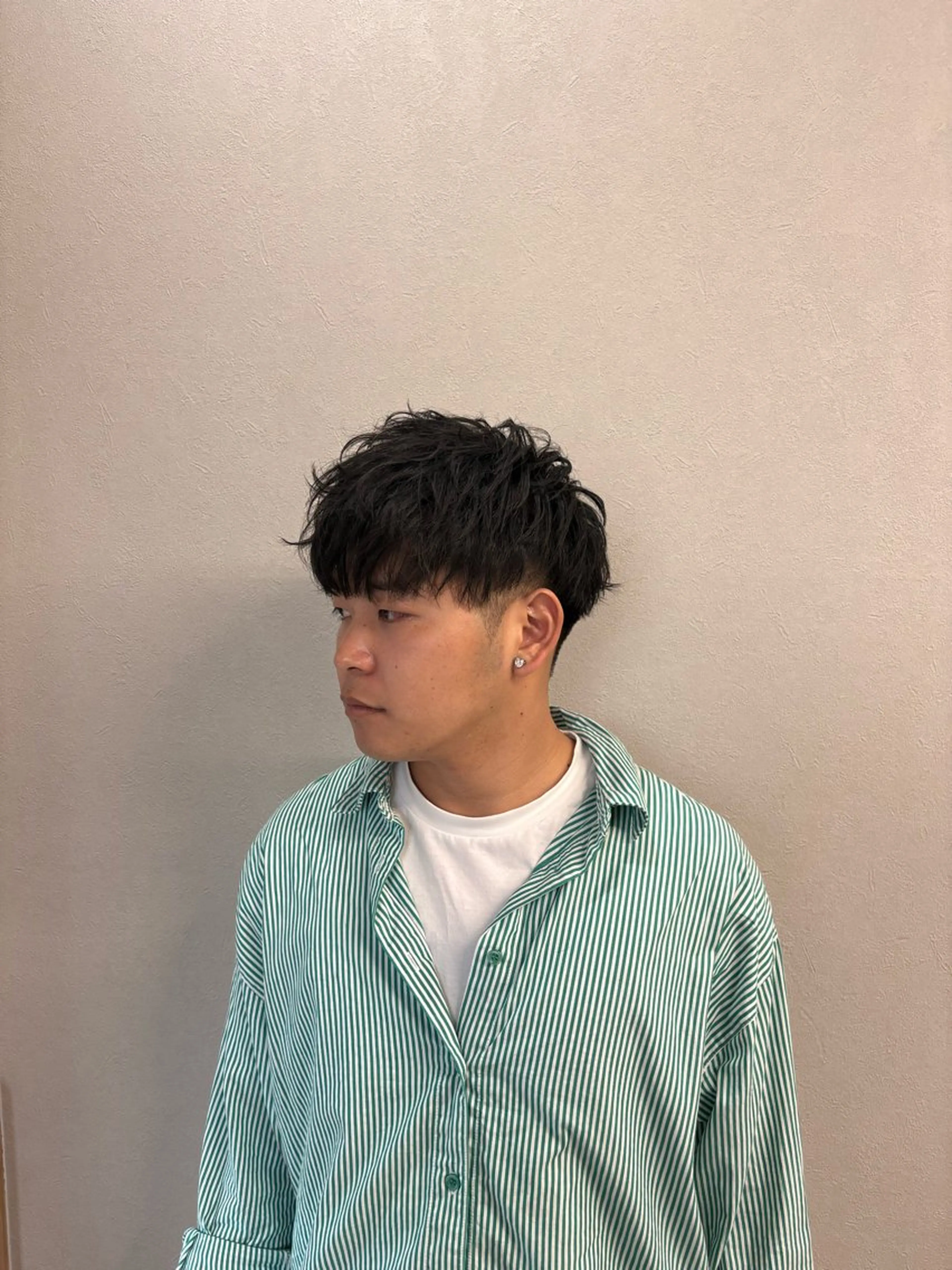 メンズ マッシュ ツーブロック FUJIYAMABARBERSHOP ebisu所属・井上 笑太朗のヘアスタイル