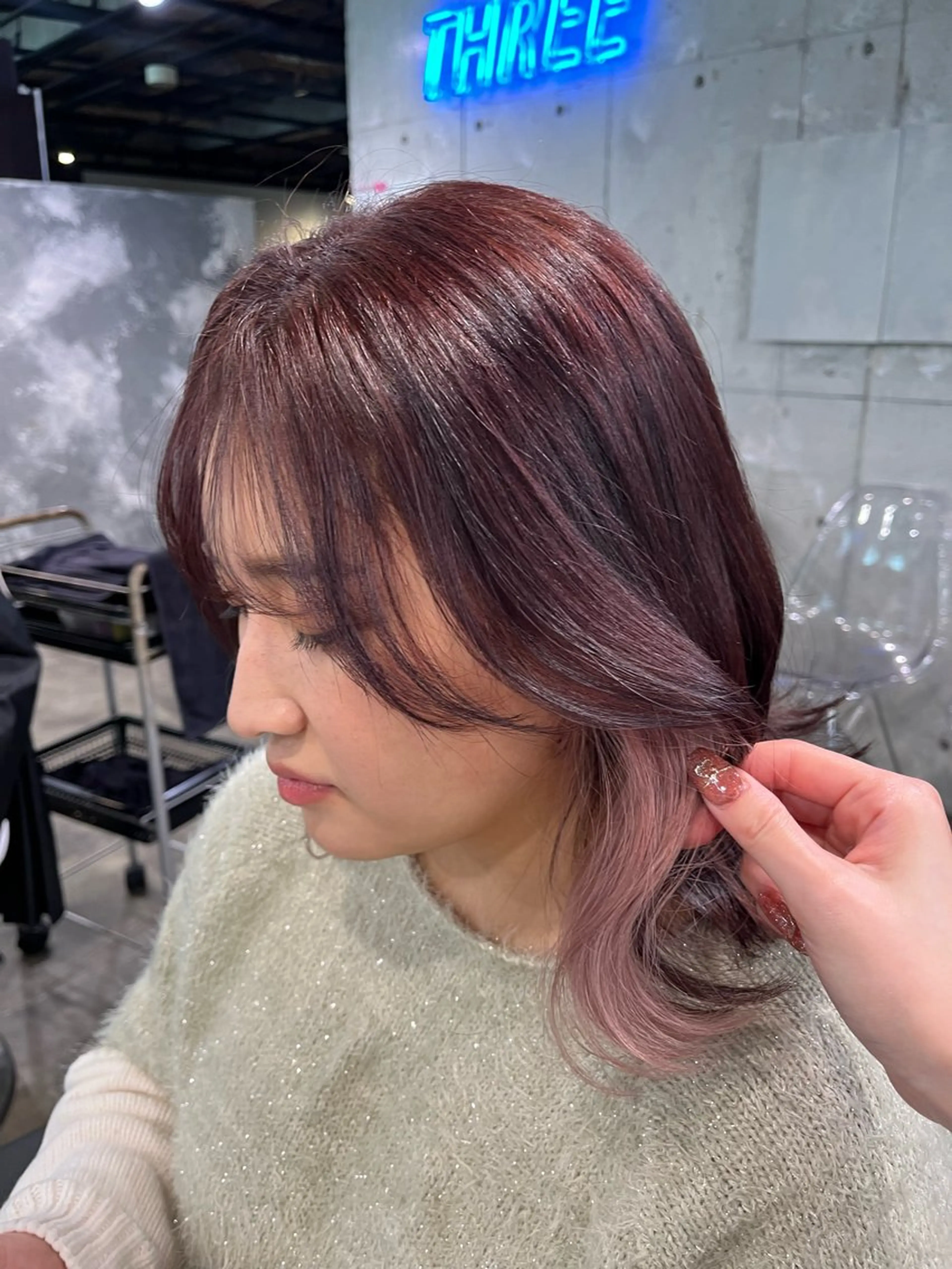 ミディアム haire所属・似合わせhair🌷 momoのヘアスタイル