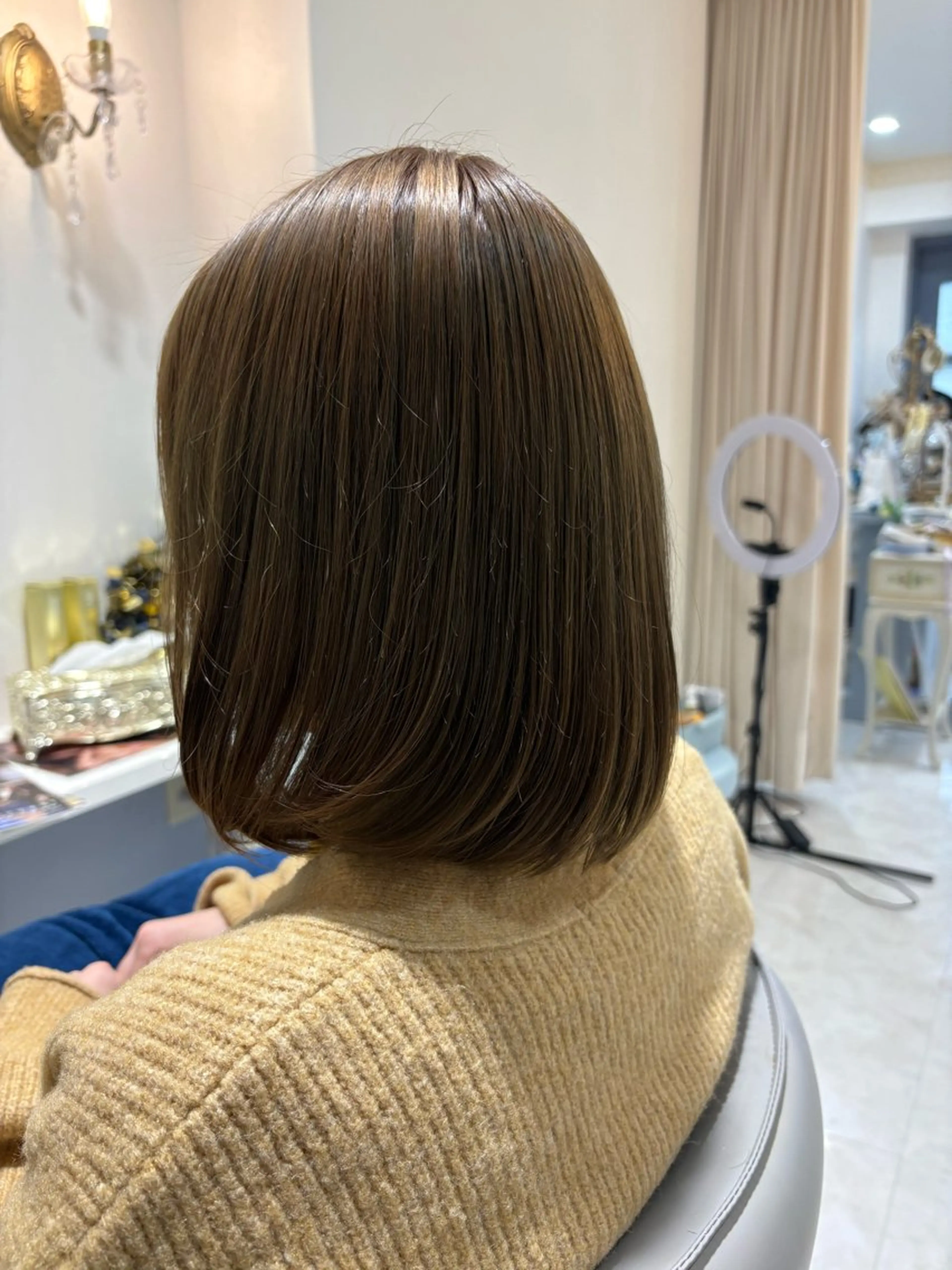 カラー🌈のみ（シャンプー、トリートメント、ブロー込み）※ロング料金ありの写真