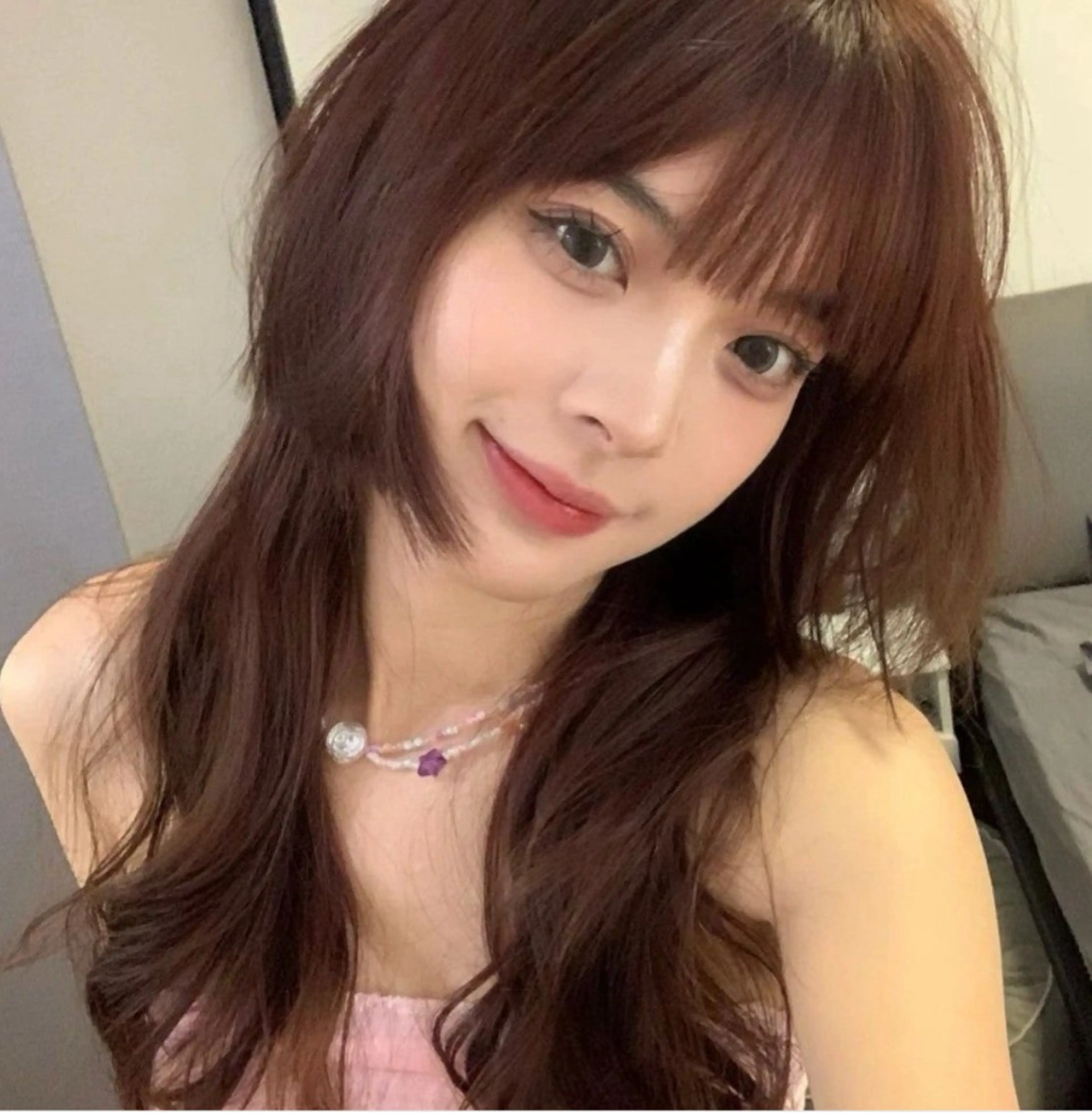 ロング 韓国ガーリー🤍ハイ トーン🤍Ayanaのヘアスタイル