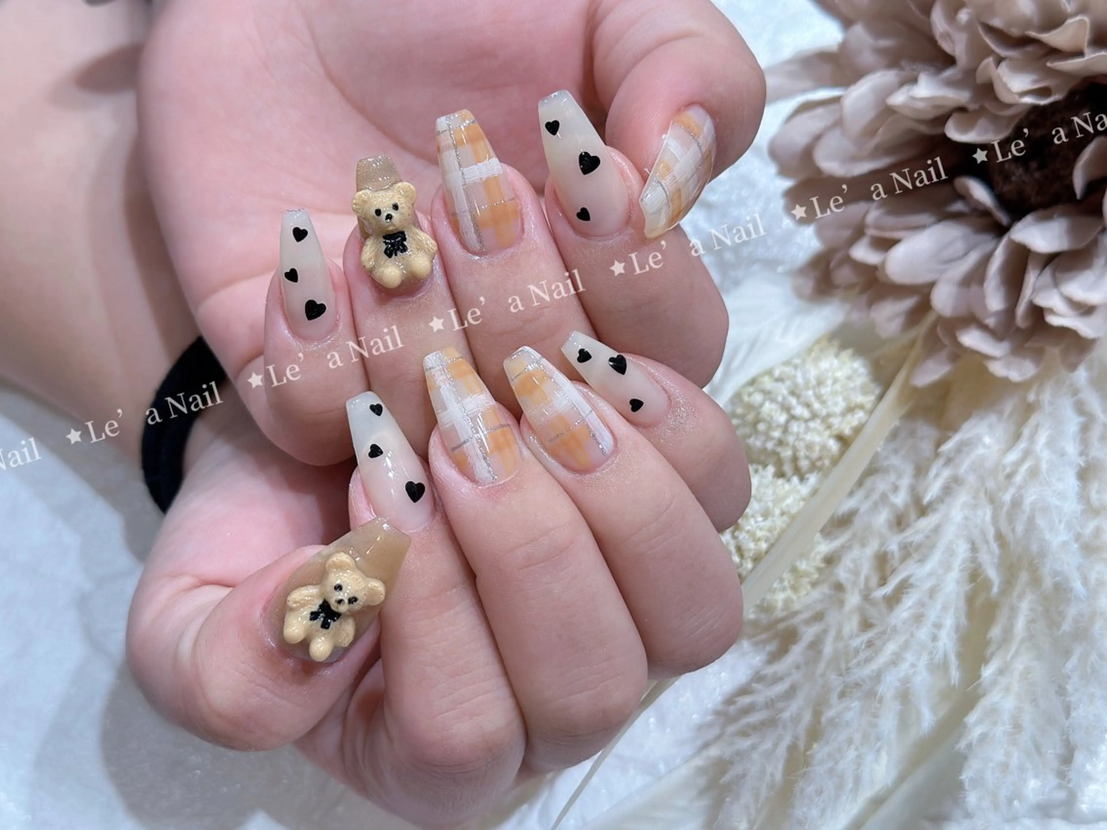 ネイル スカルプ専門 Lea  nailのネイルデザイン