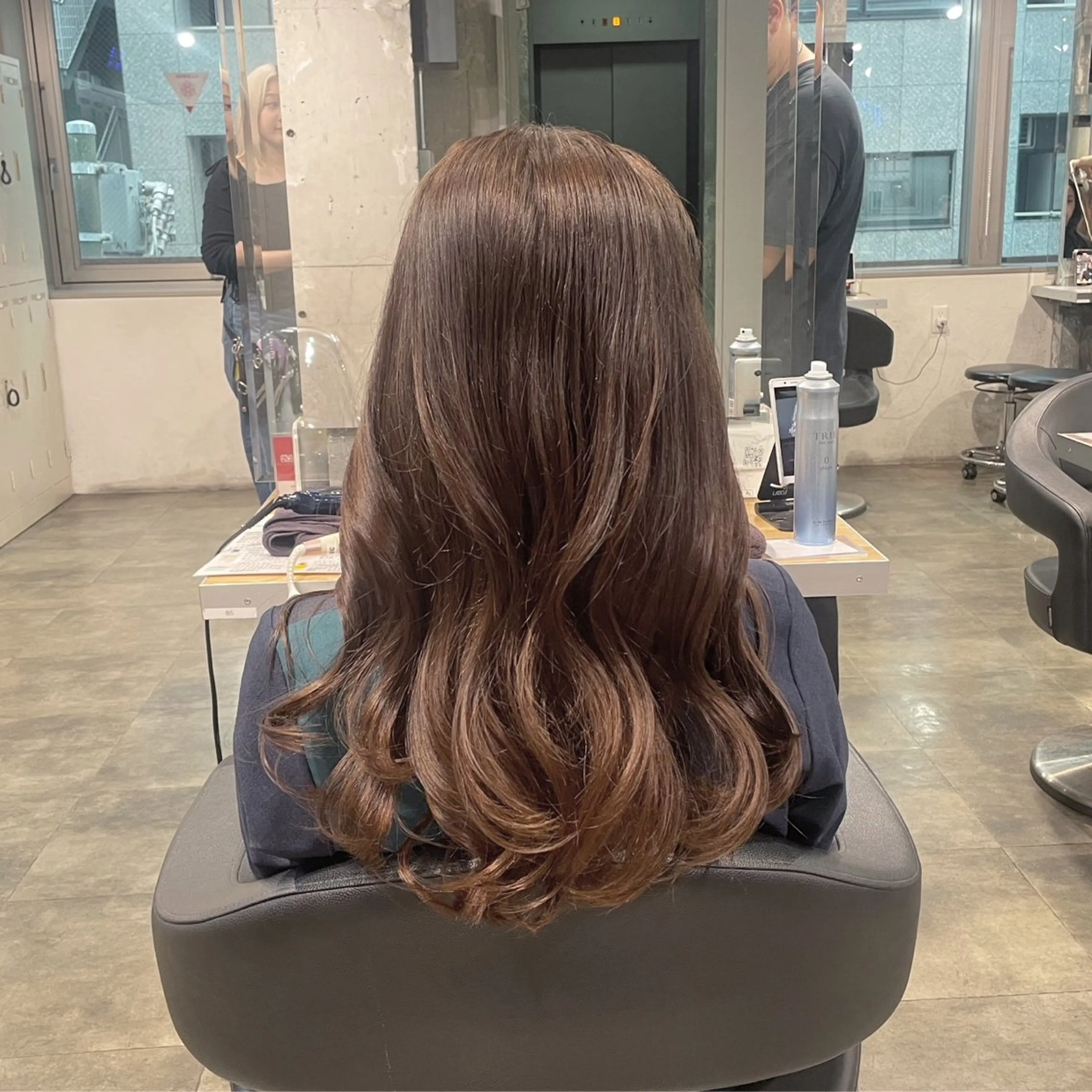 カラー ヘアカラー トリートメント ヘアセット 🤍透明感韓国 レディ/まりん🤍のヘアスタイル