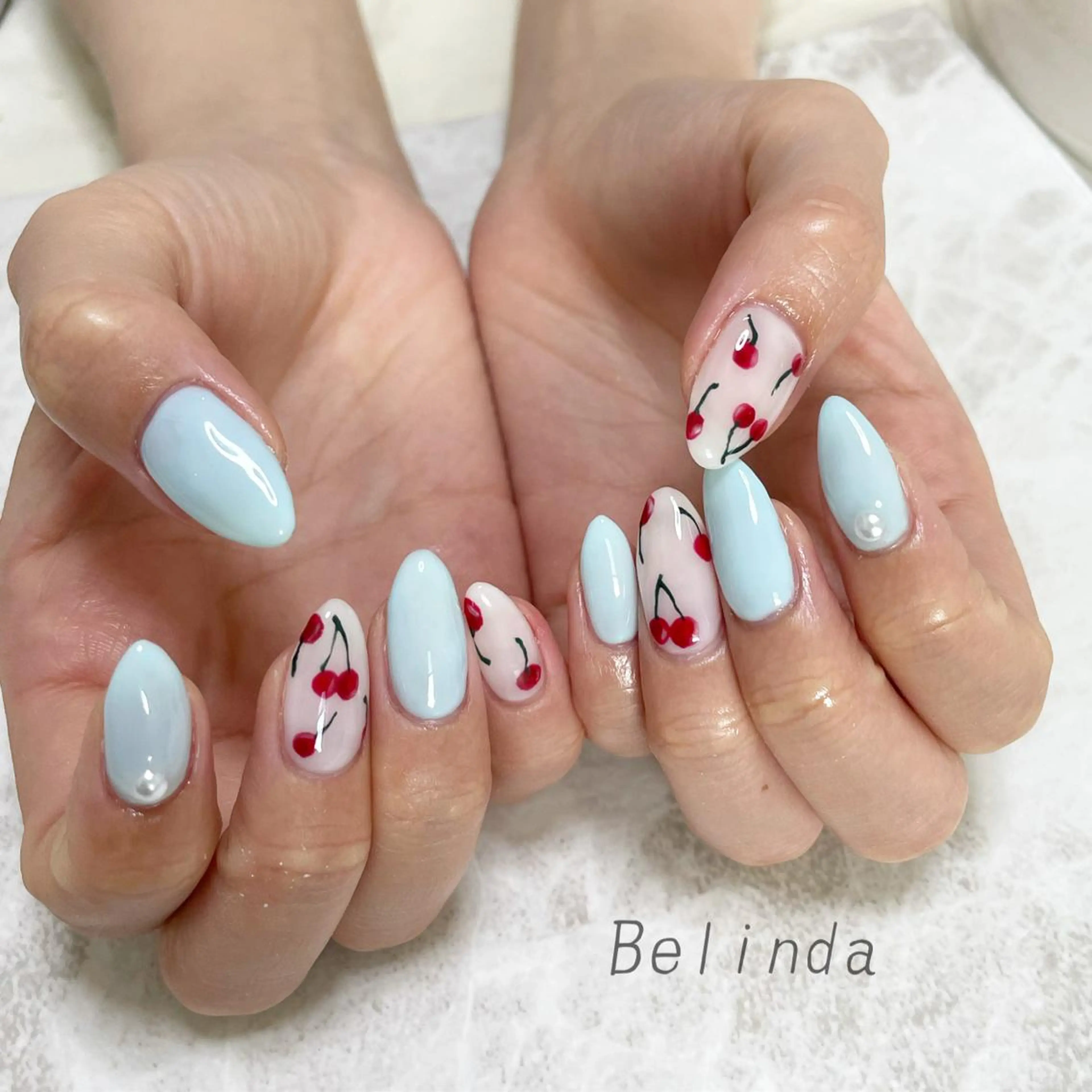 ネイル ハンドネイル フットネイル 竹本 愛のネイルデザイン