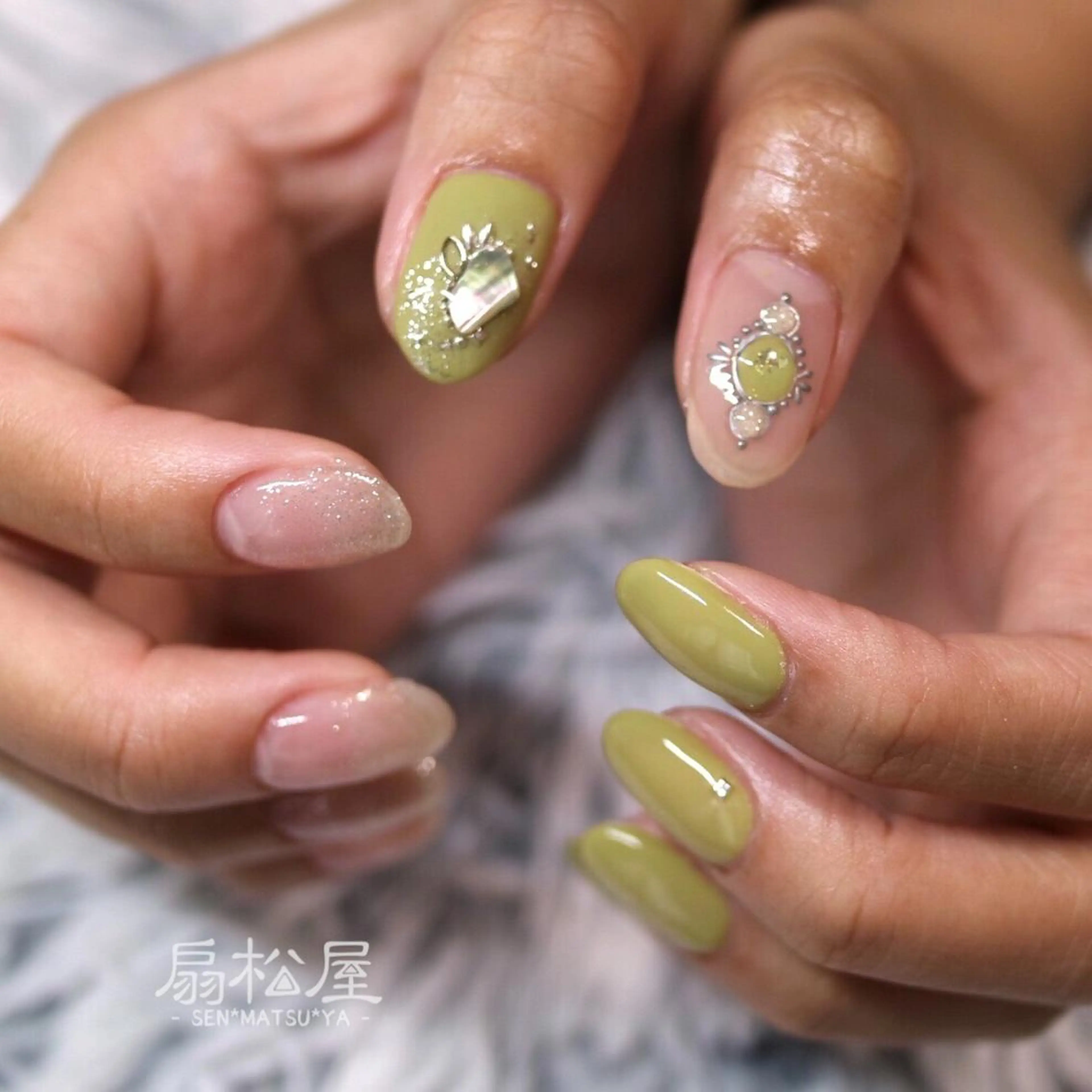 ネイル 扇松屋 marie.nのネイルデザイン