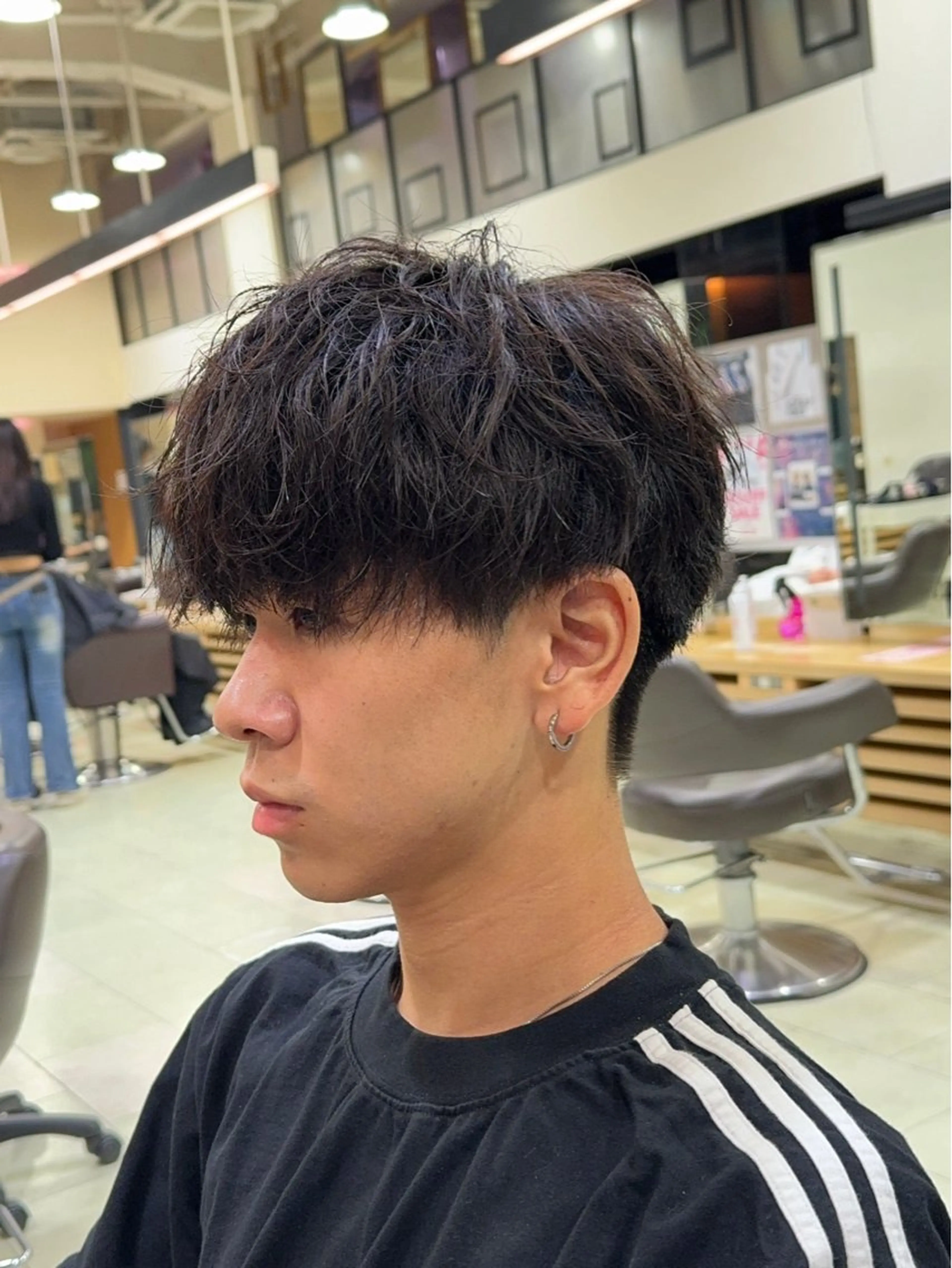 メンズ 暖色ｶﾗｰ/ﾚｲﾔｰ ｶｯﾄ/Yunaのヘアスタイル