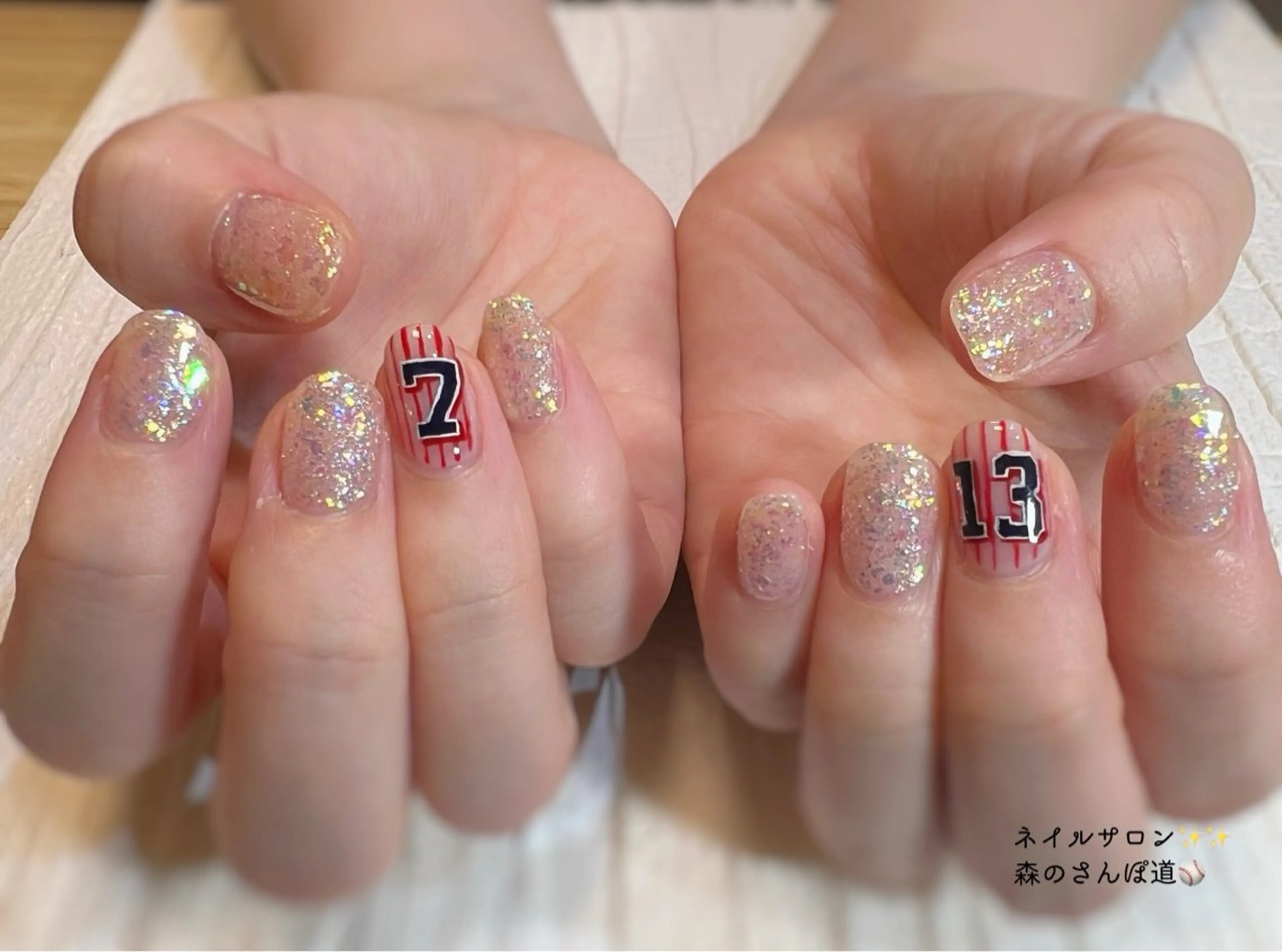 ネイル ハンドネイル 森のさんぽ道所属・ショートネイル 森のさんぽ道のネイルデザイン