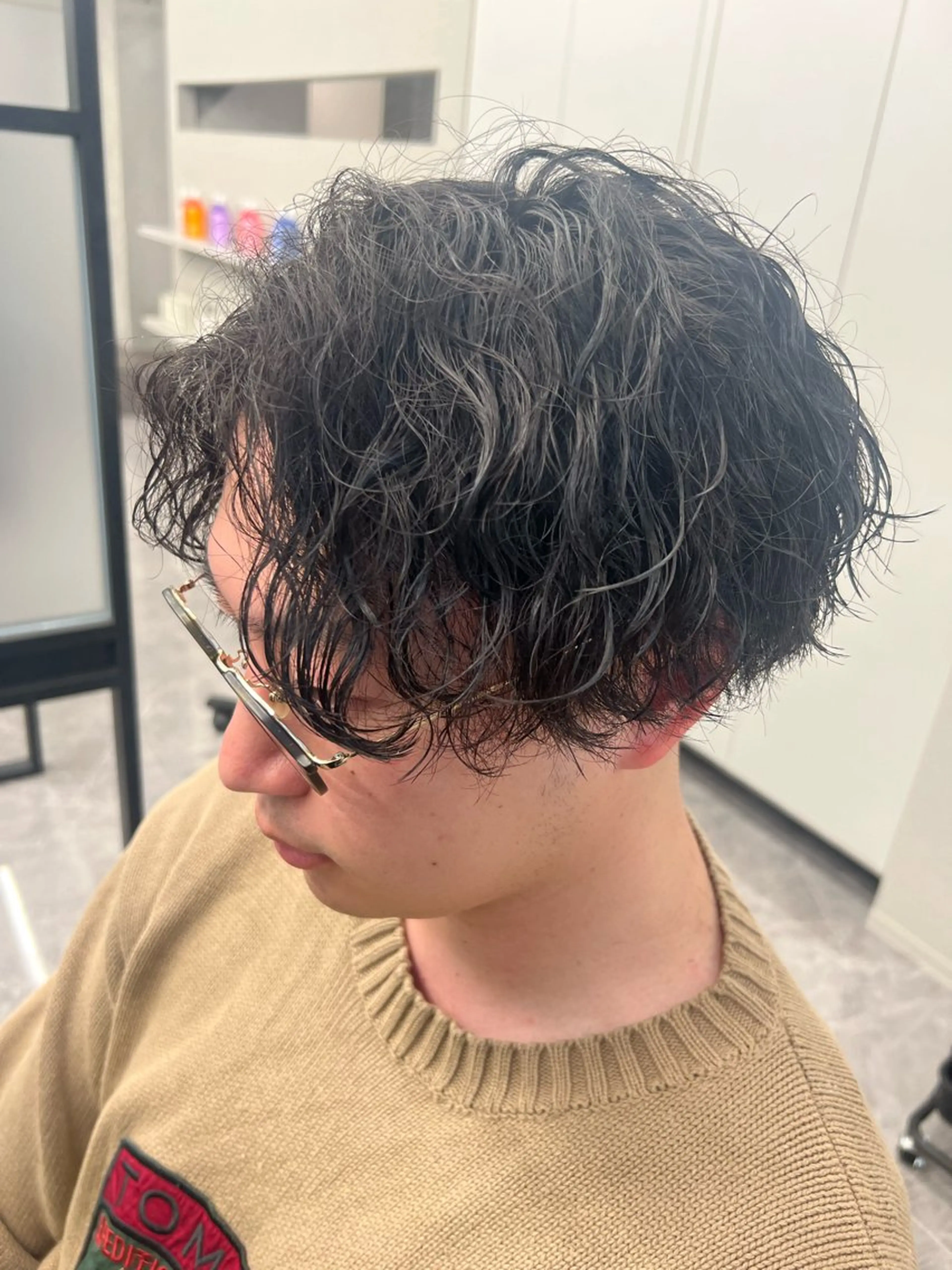 パーマ メンズ メンズパーマ カット パーマ トリートメント 古山 侑東 /メンズパーマのヘアスタイル