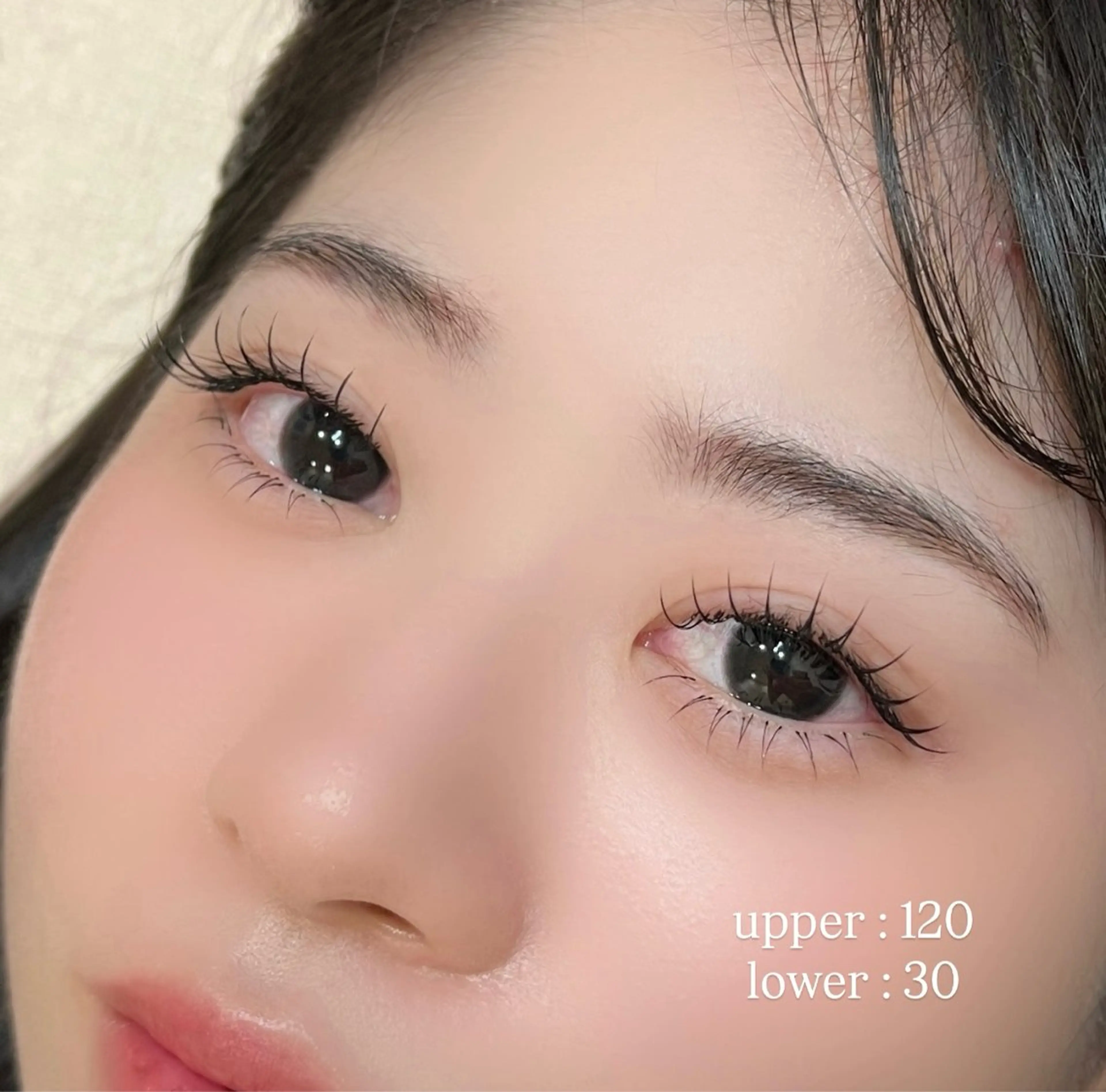 マツエク・マツパ 成人式 マツエク 後藤 奈緒のマツエク・マツパデザイン