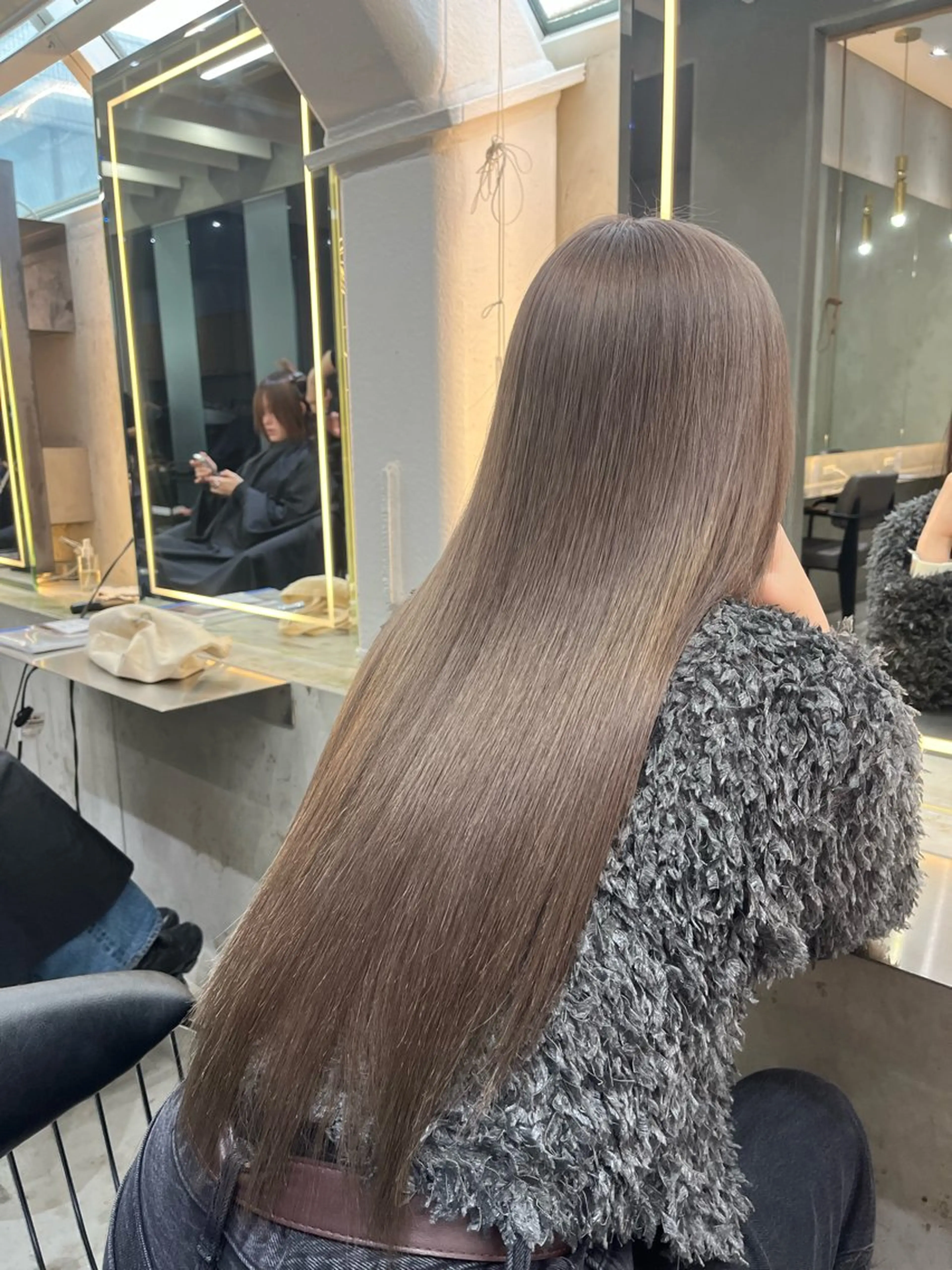 ロング カット ヘアカラー トリートメント ダブルカラー /垣尾颯大のヘアスタイル