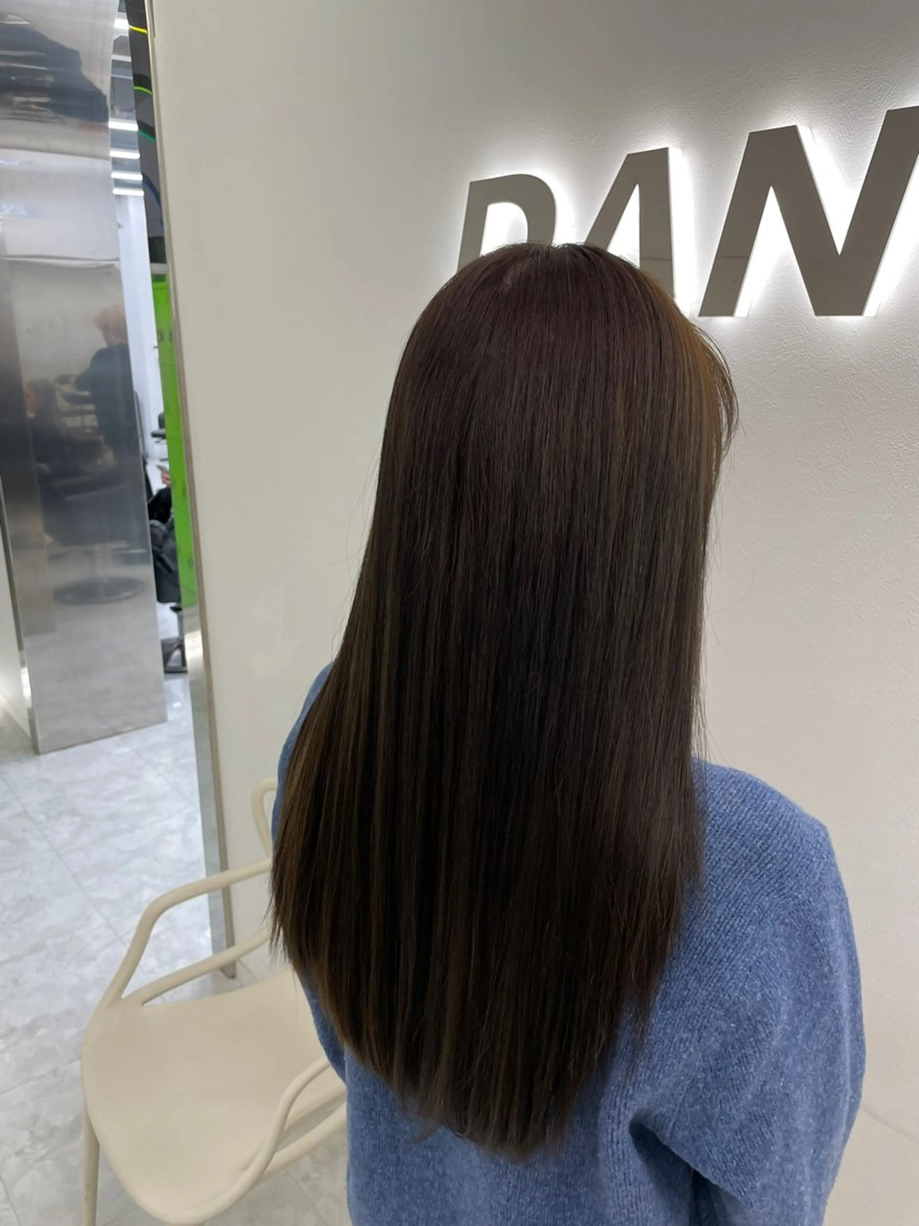 ロング カラー 中韓レイヤー/ ブラウン🤎はやとのヘアスタイル