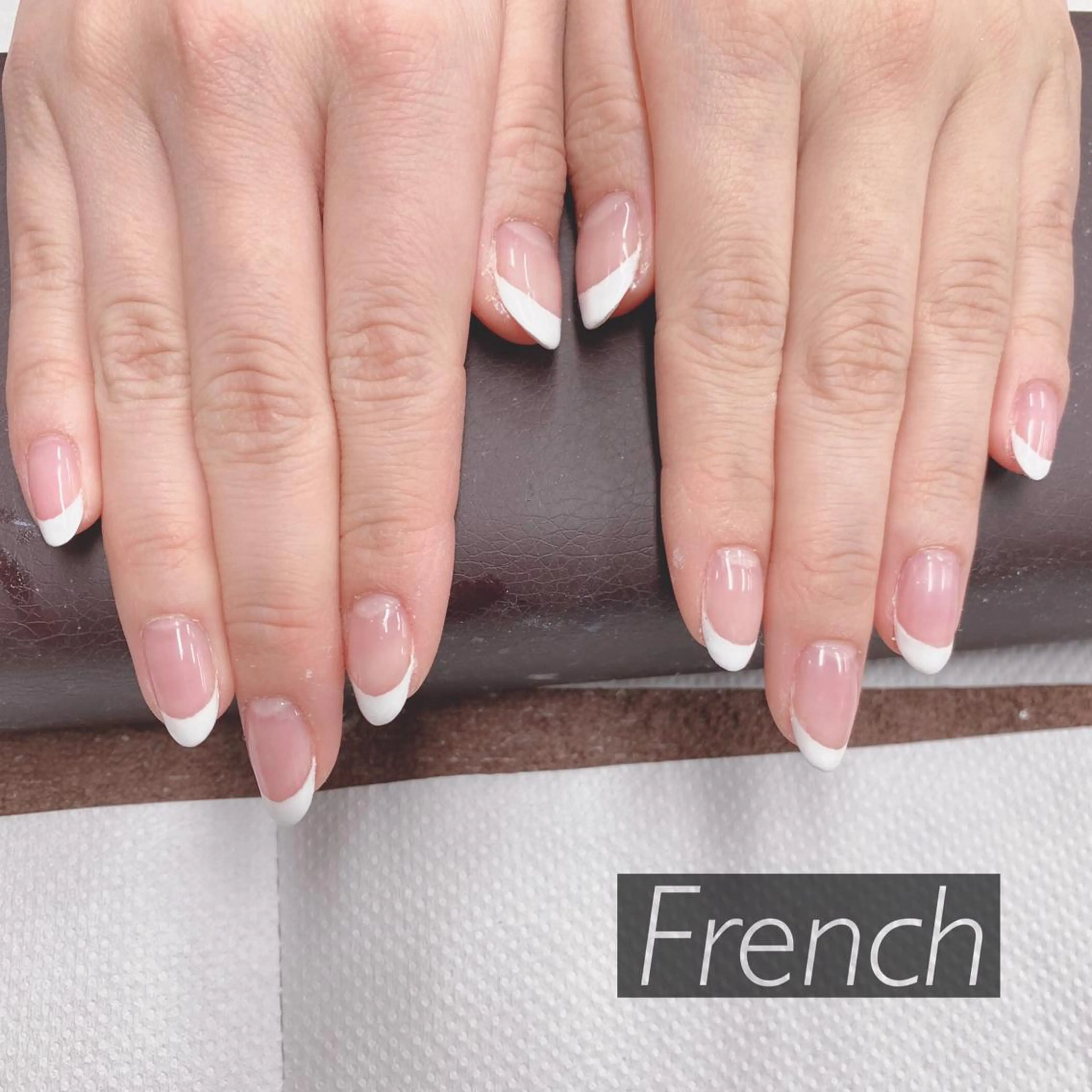 ネイル フレンチネイル マットネイル ArisLy 千葉駅前店のネイルデザイン