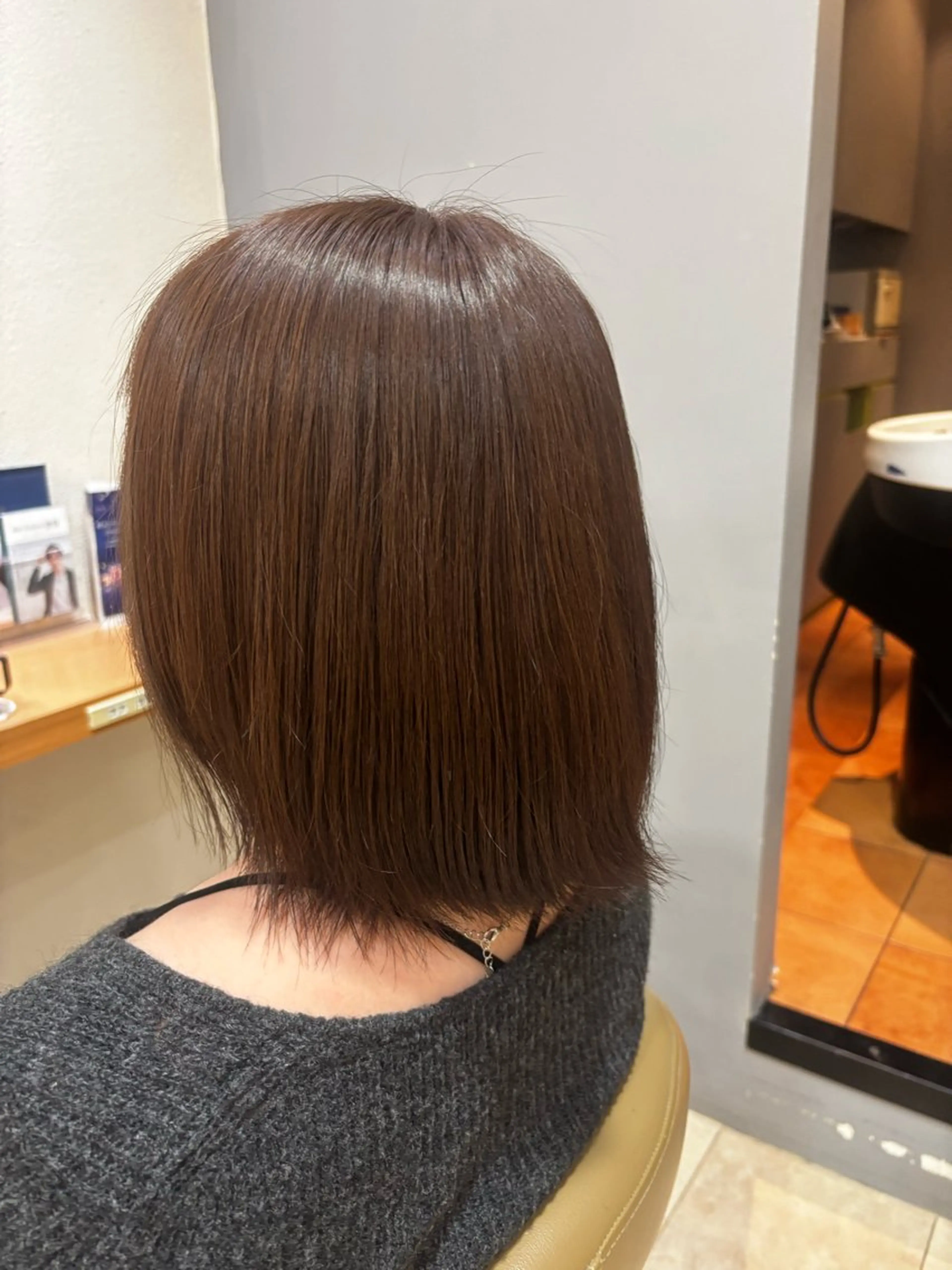 ミディアム トリートメント ヘアカラー トリートメント elteeb所属・工藤 榛透のヘアスタイル