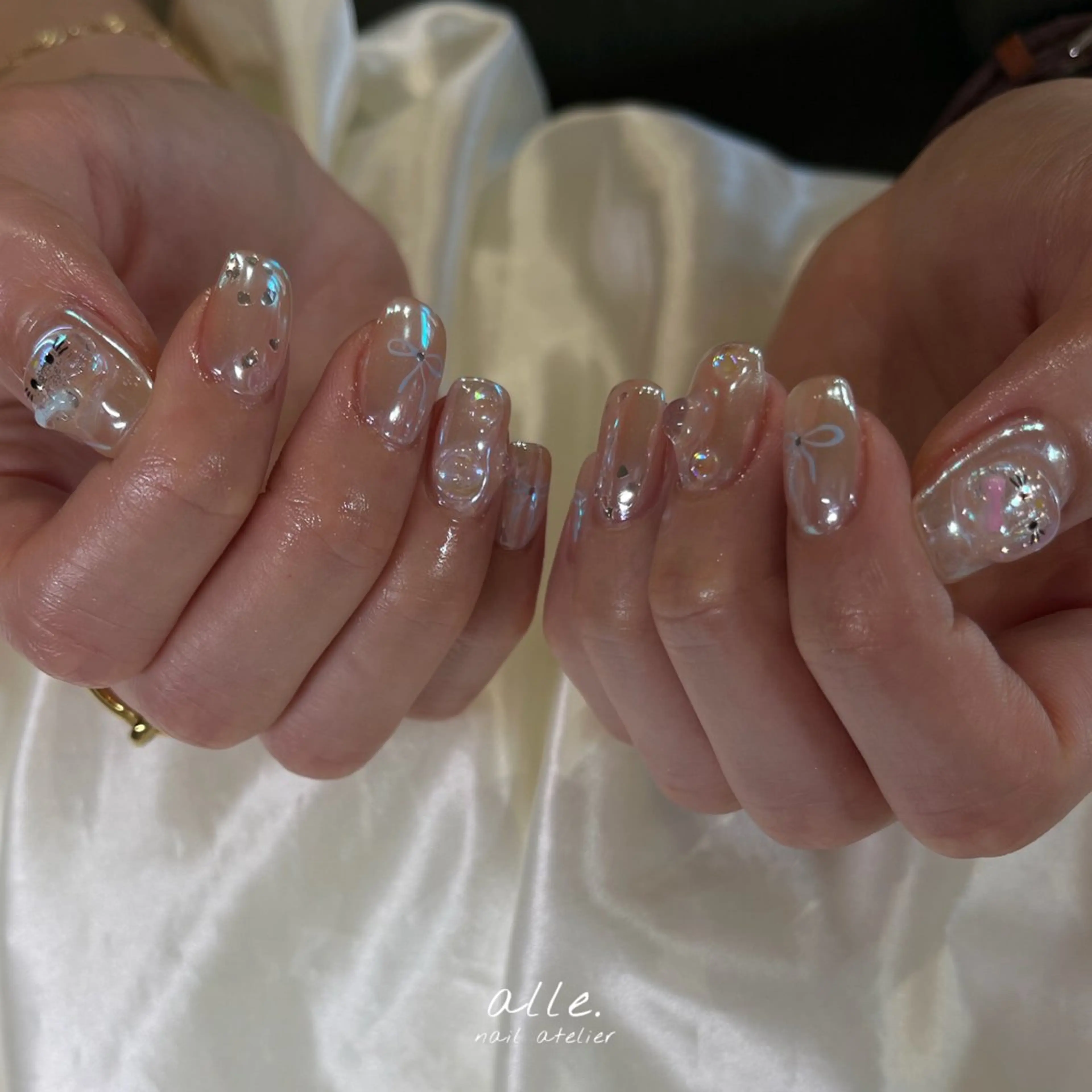 ネイル ハンドネイル atelier alle.のネイルデザイン