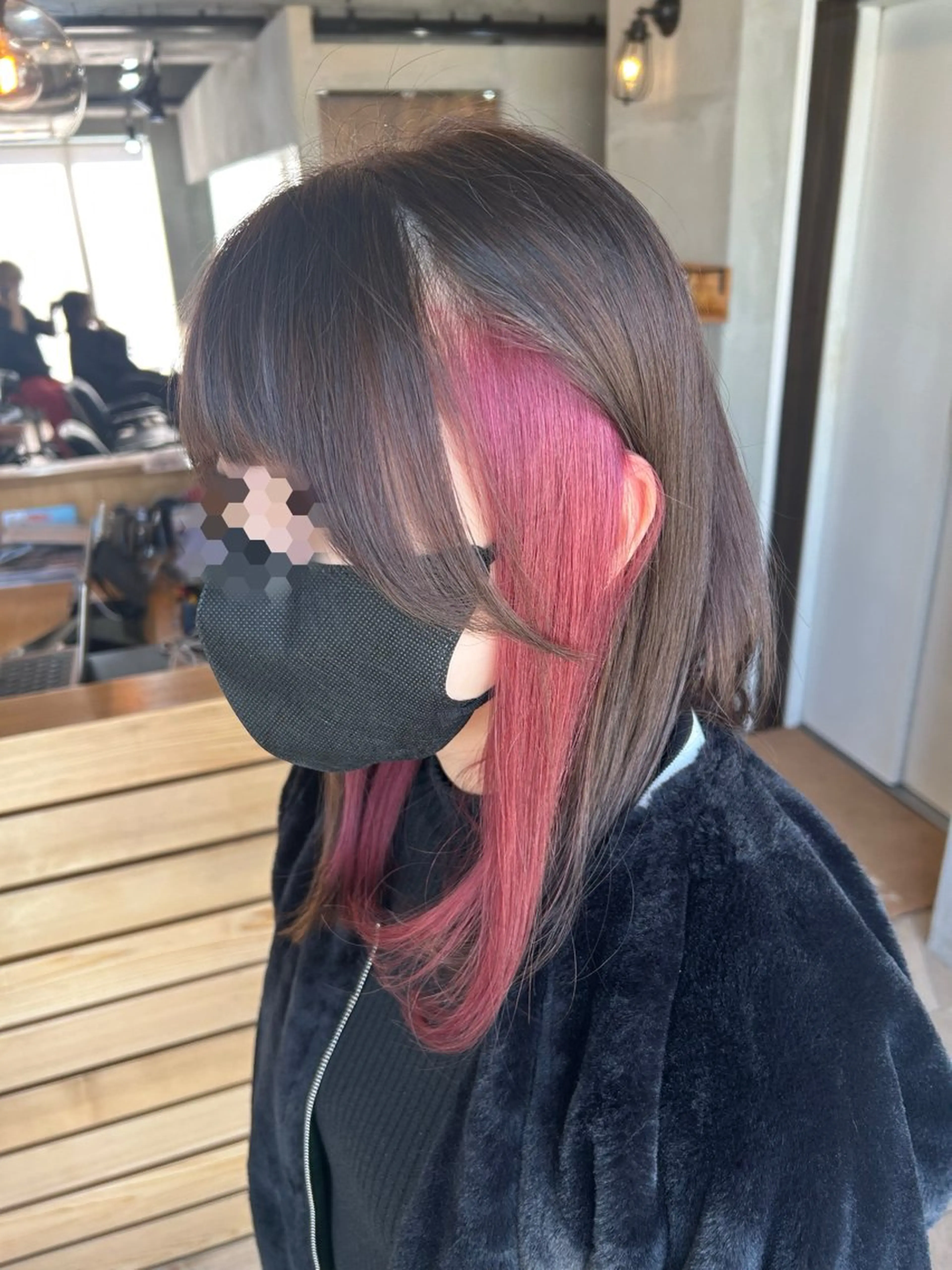 セミロング ANGELICA難波 yu-naのヘアスタイル